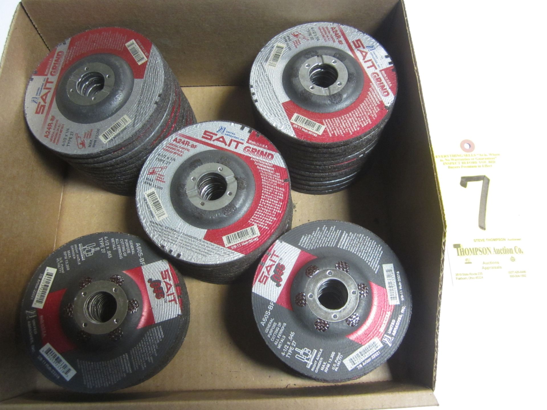 4 1/2 In. Grinding Wheels and Cut off Wheels