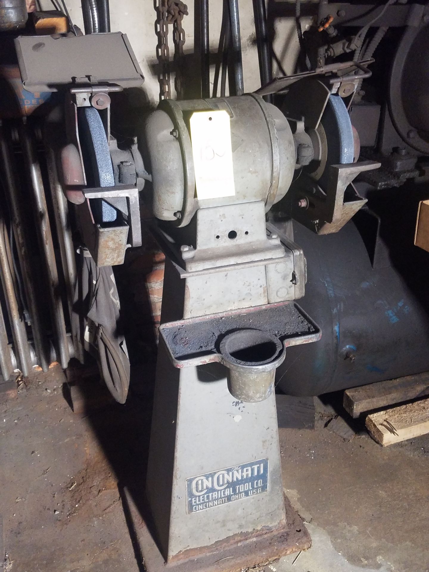 Cincinnati Double End Pedestal Grinder