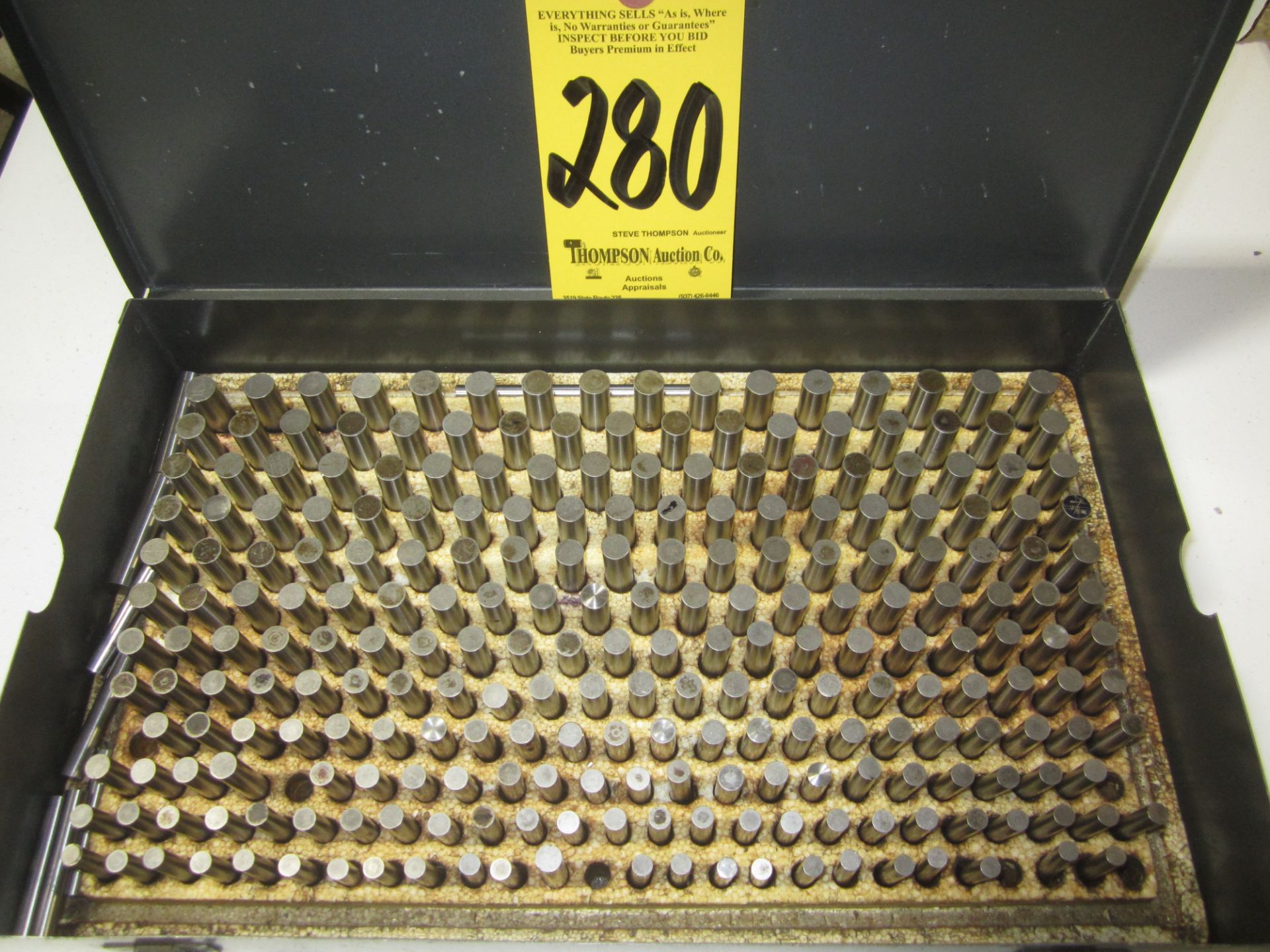 Pin Gage Set, .251 In. - .500 In.