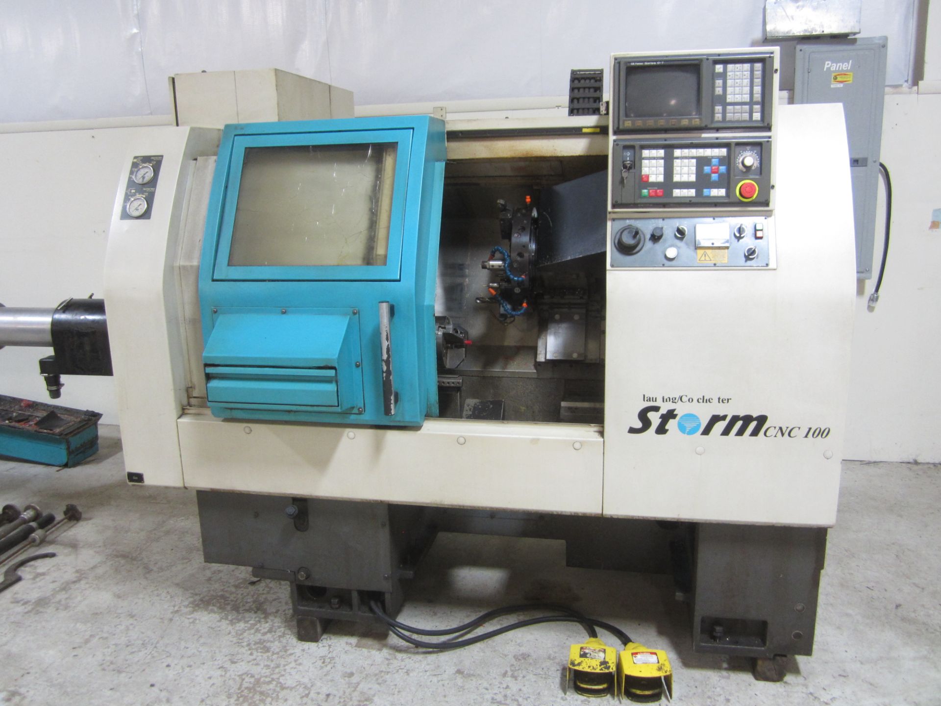 Clausing Colchester Model Storm 100 CNC Turing Center, s/n C10410, 6 Inch 3-Jaw Chuc, 12 Station