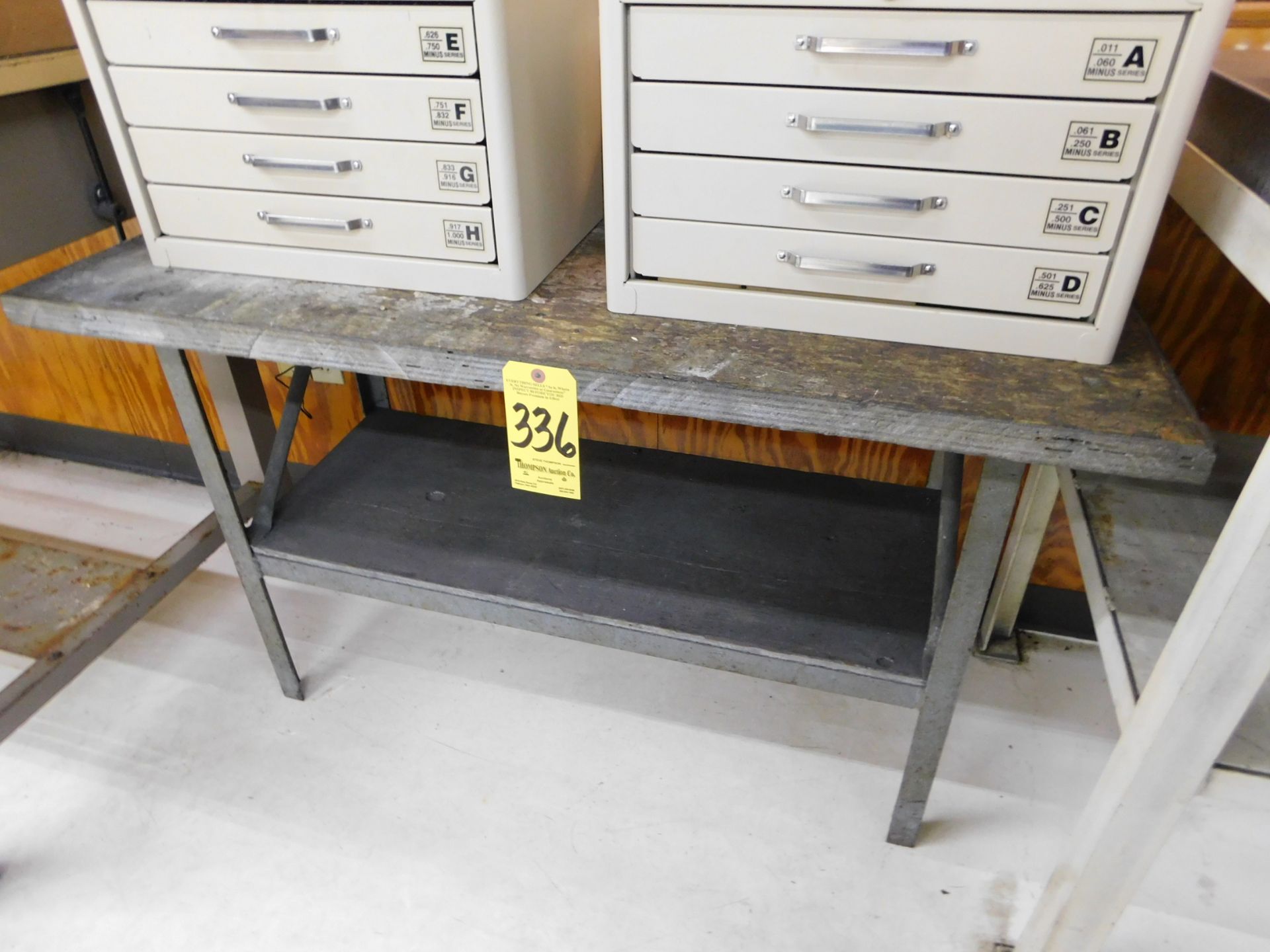 Shop Table, 21 In. X 48 In. X 29 In. High