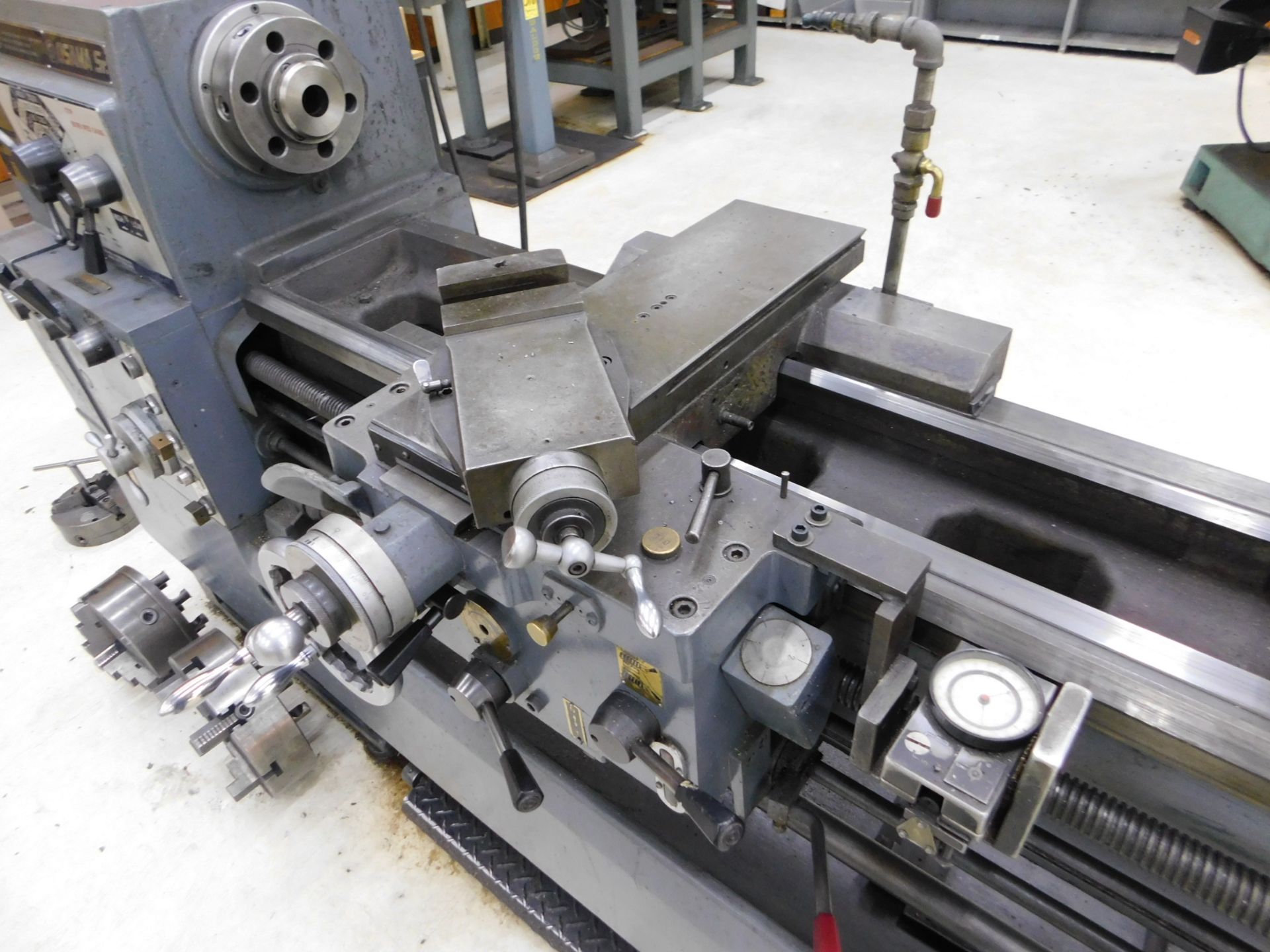 Osama Sr. Model SJ-1760G Gap Bed Tool Room Lathe, s/n 570338, 17” X 60”, 5C Lever Collet Chuck,10” - Image 3 of 21