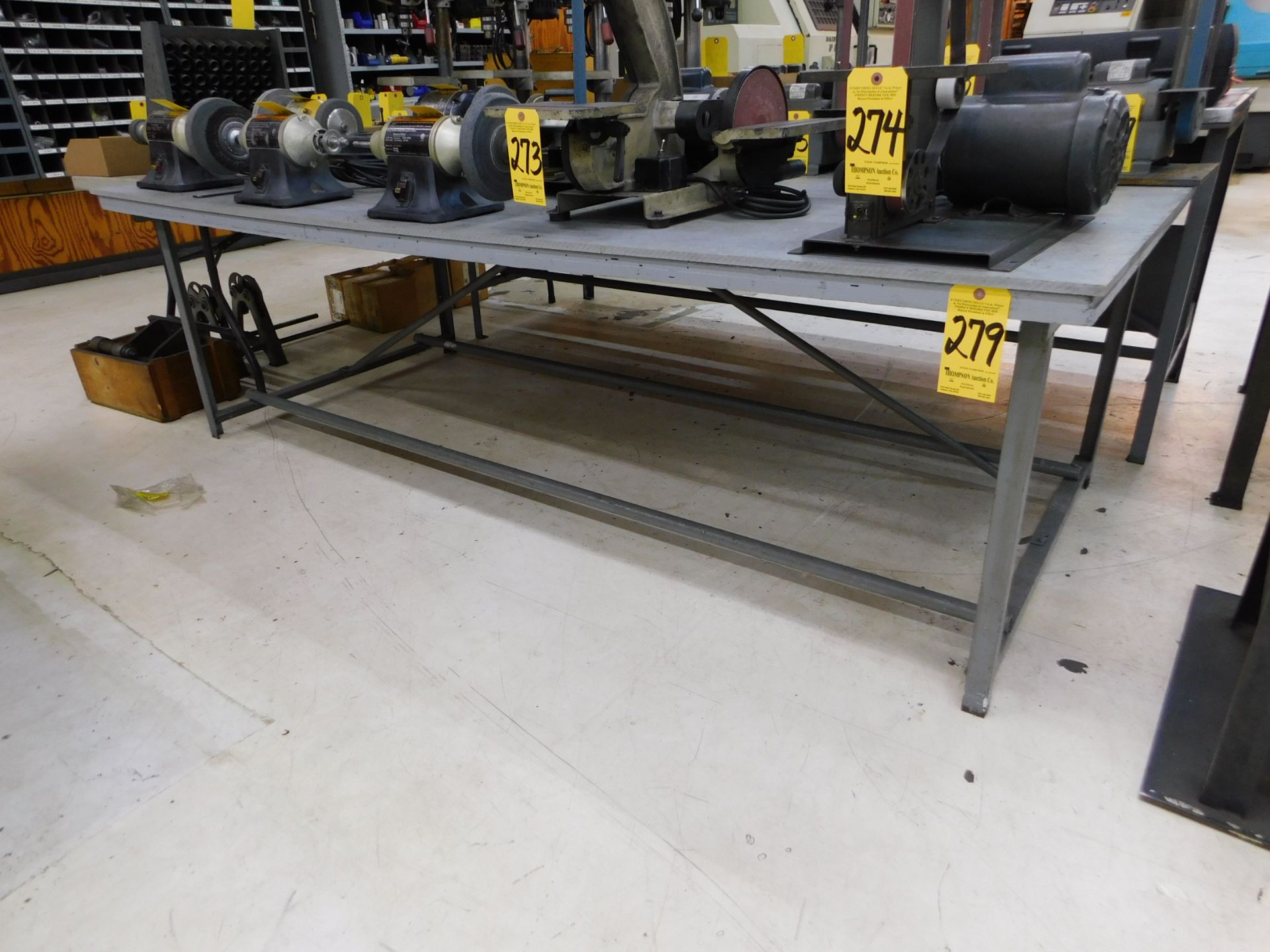 Shop Table, 4 Ft. X 8 Ft. X 29 In. High