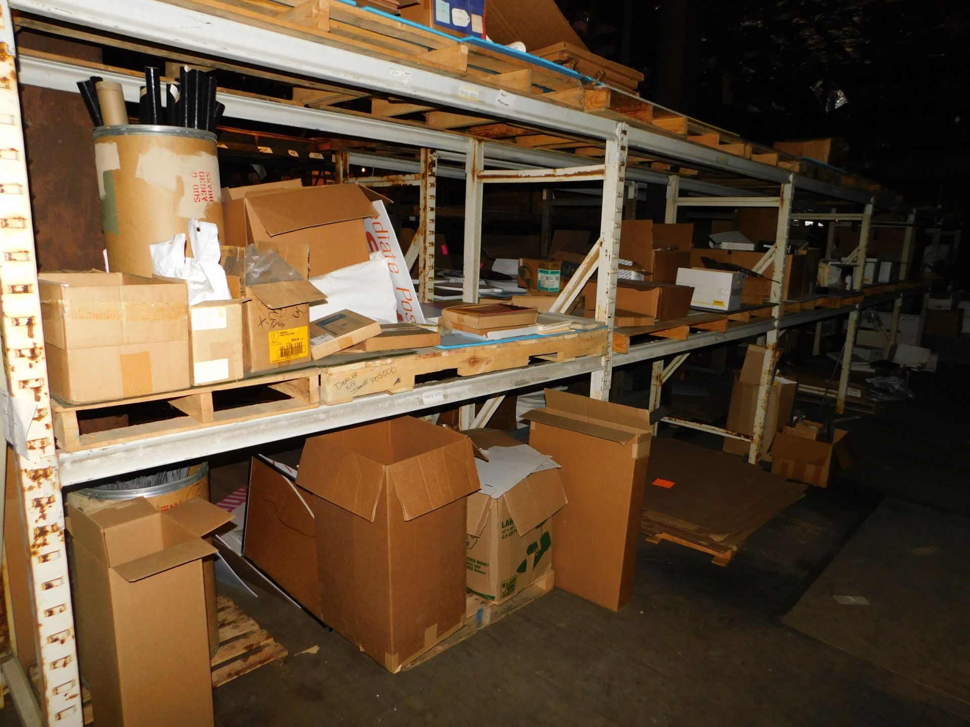 (6) Sections of Pallet Shelving and Contents - Image 2 of 5