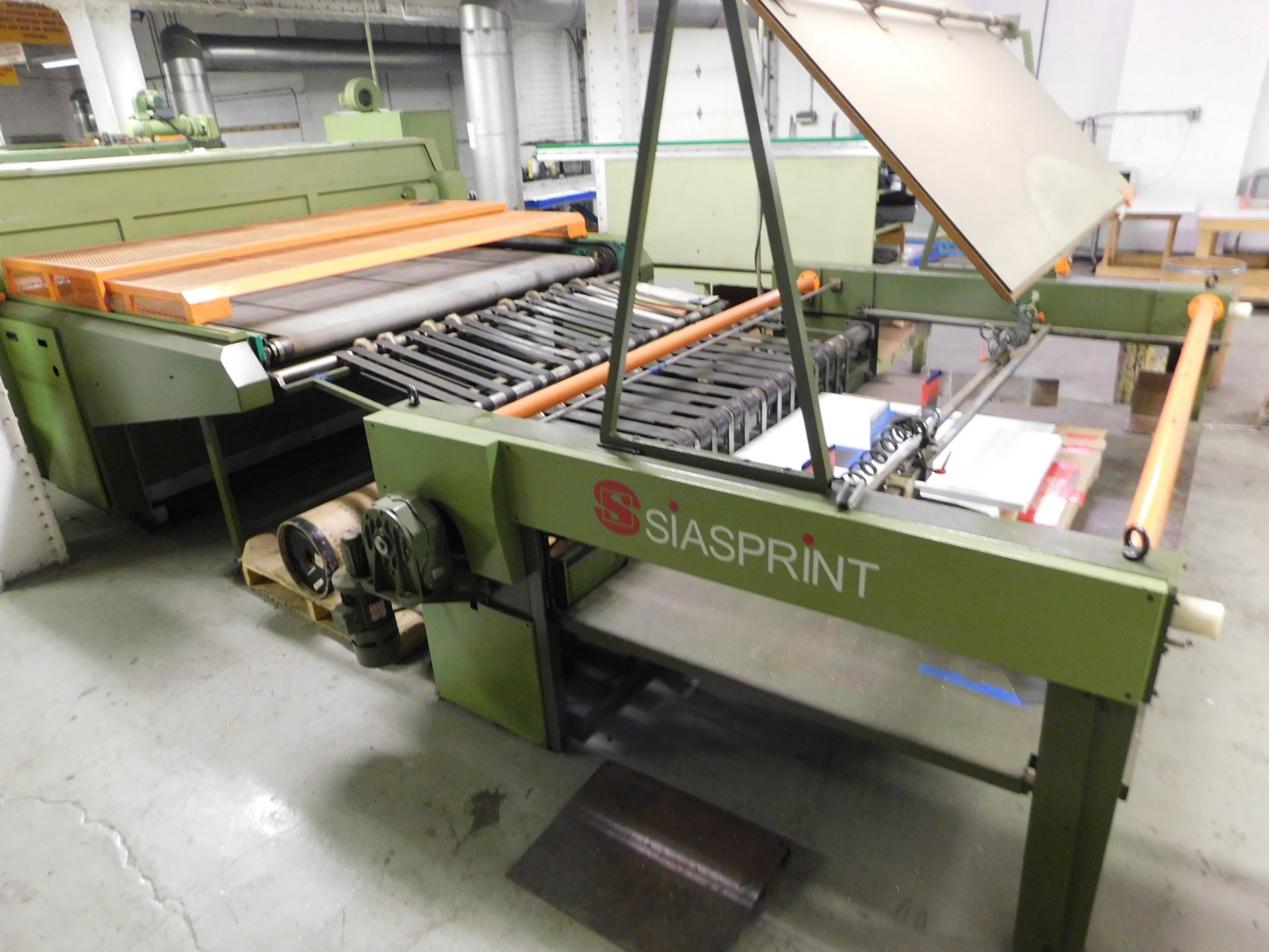 Siasprint Multi Form 150.180 Automatic Two Color Screen Printer, SN 93461, New in 1993, Inline - Image 6 of 24