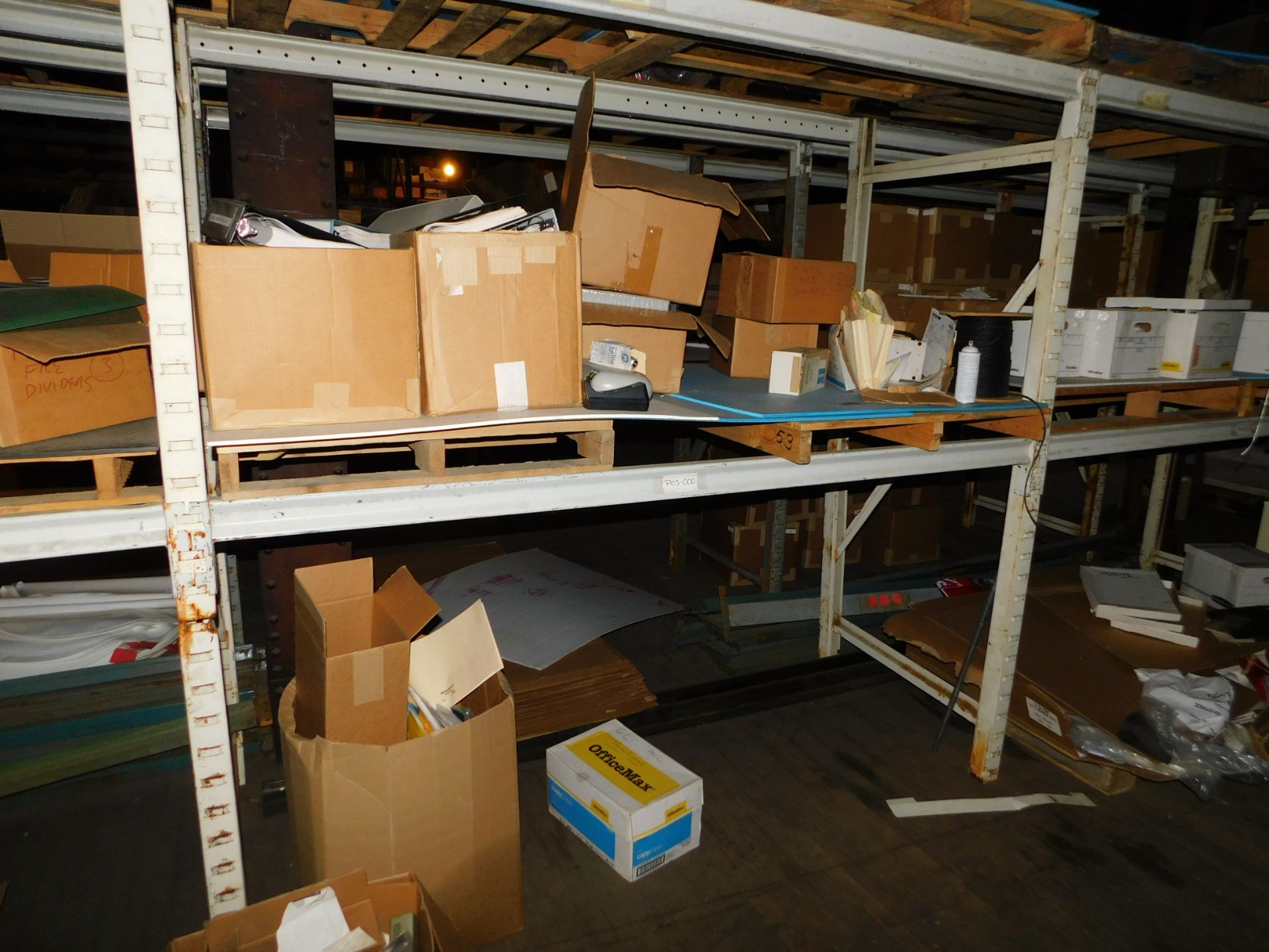 (6) Sections of Pallet Shelving and Contents - Image 4 of 5