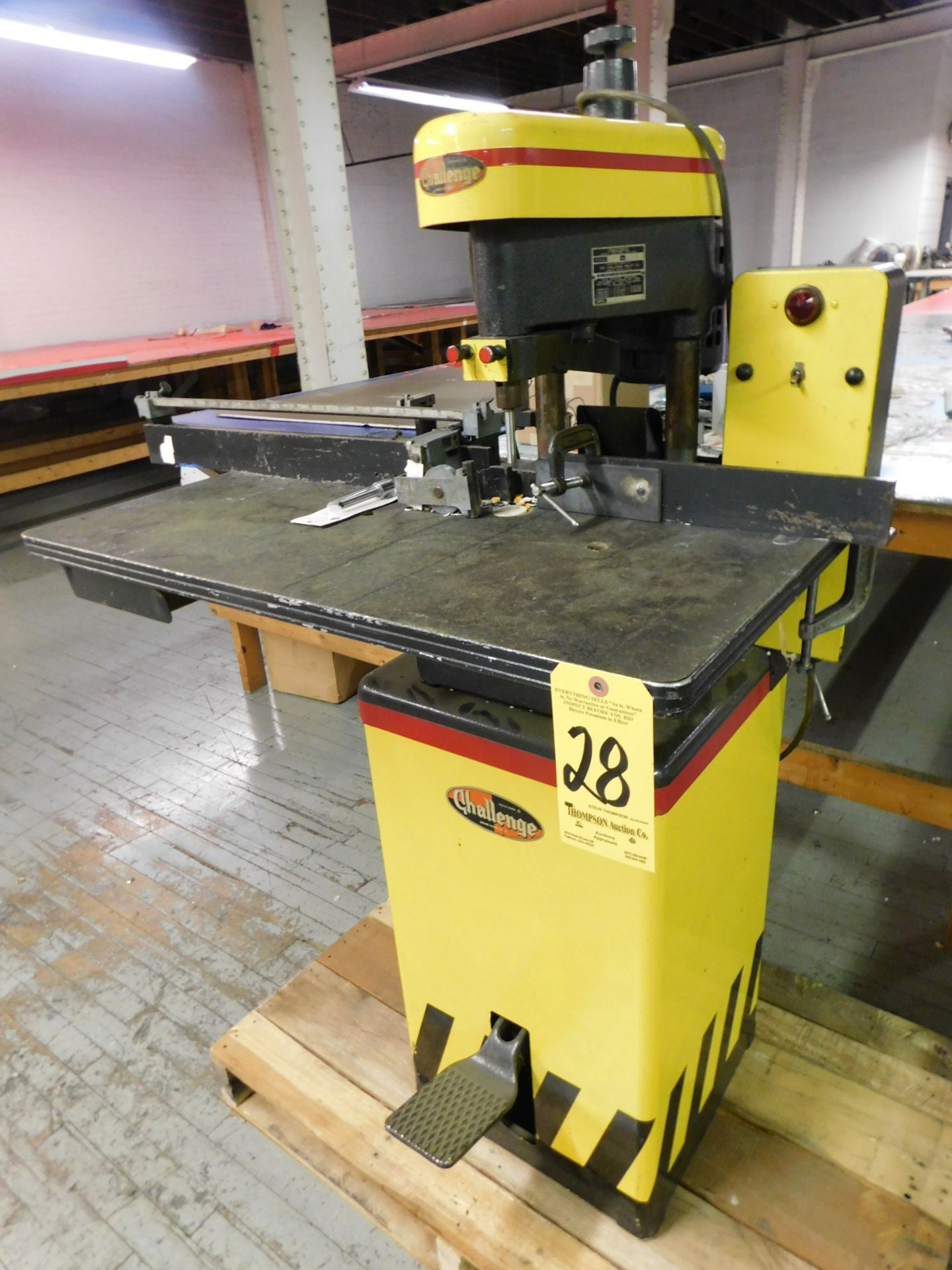 Challenge Model E Paper Drill SN 16861