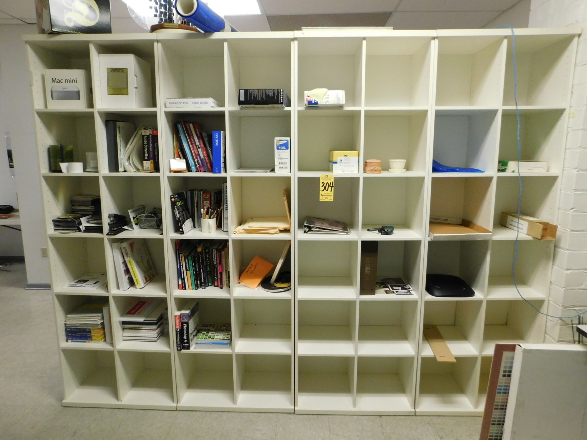 Shelving and Contents