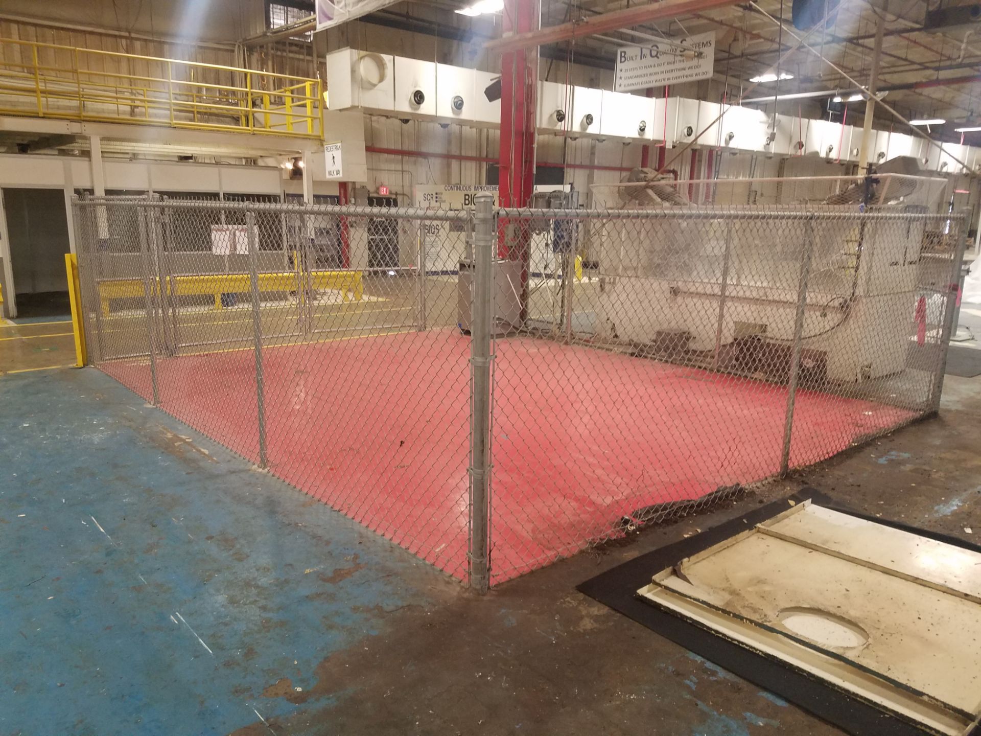 Chain Link Shop Cage Area, Approx. 20 Ft. X 20 Ft. - Image 2 of 2