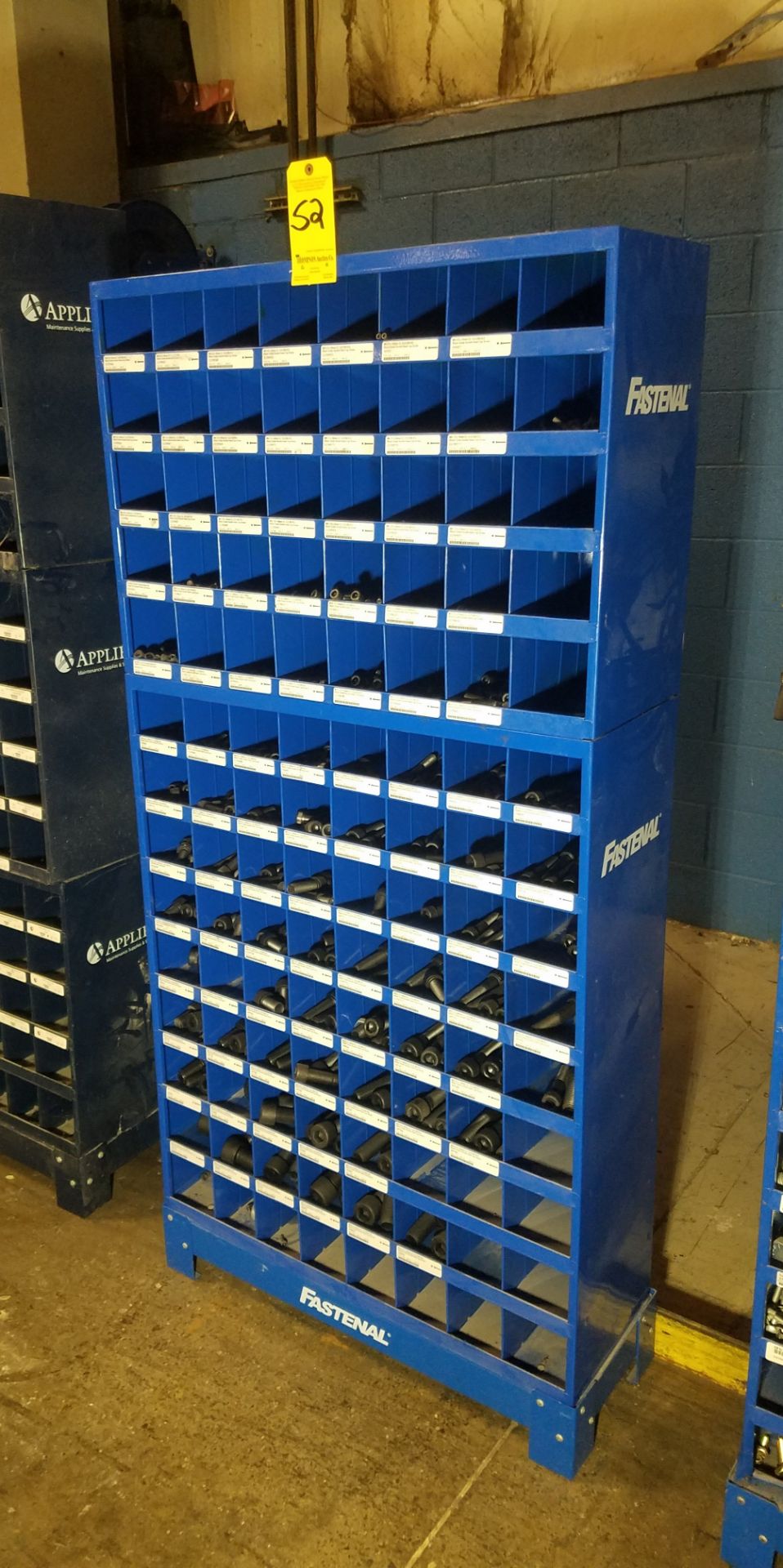 Fastenal Hardware and Fittings Bin and Contents