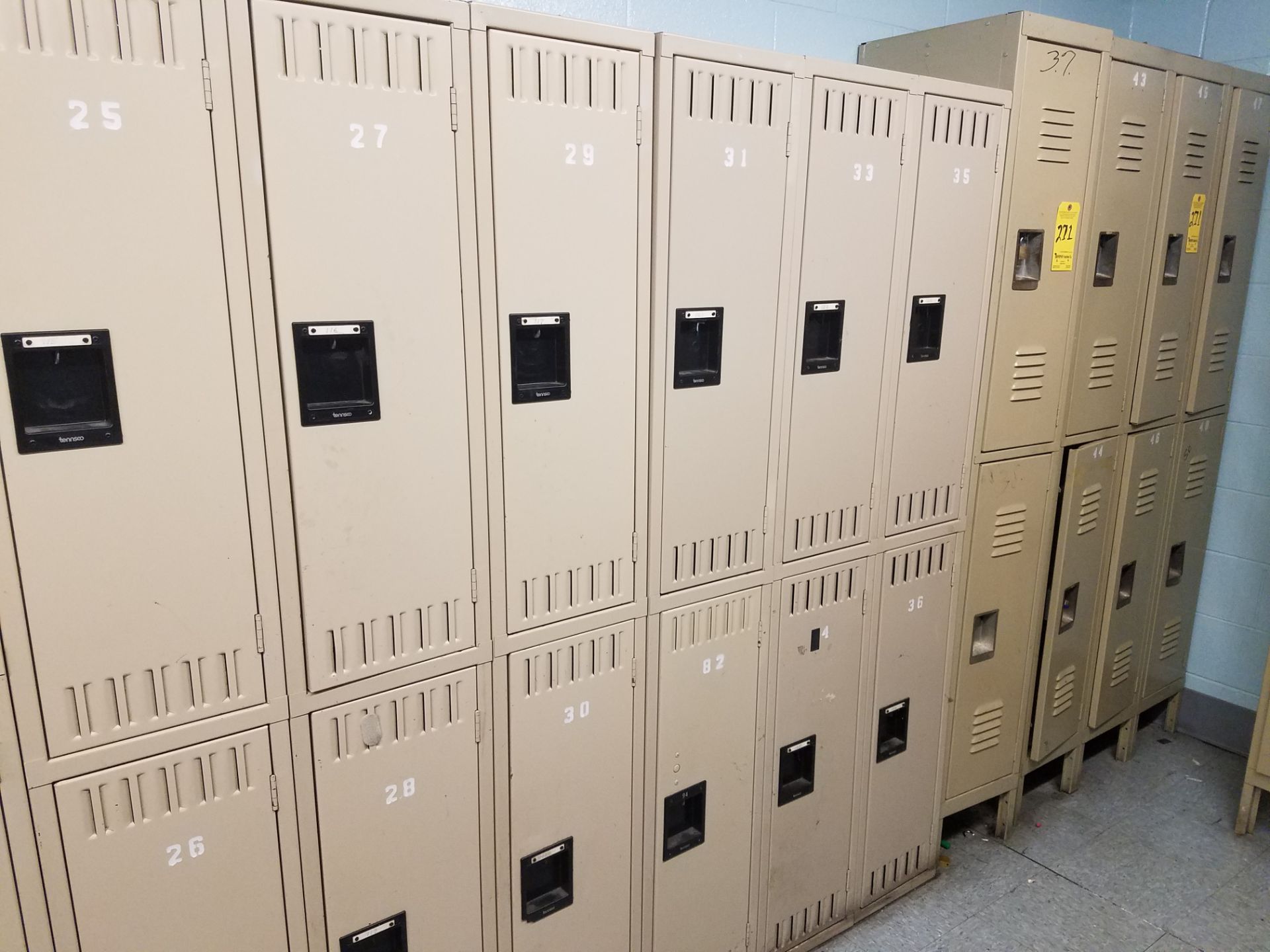 (62) Tennsco Lockers - Image 2 of 2