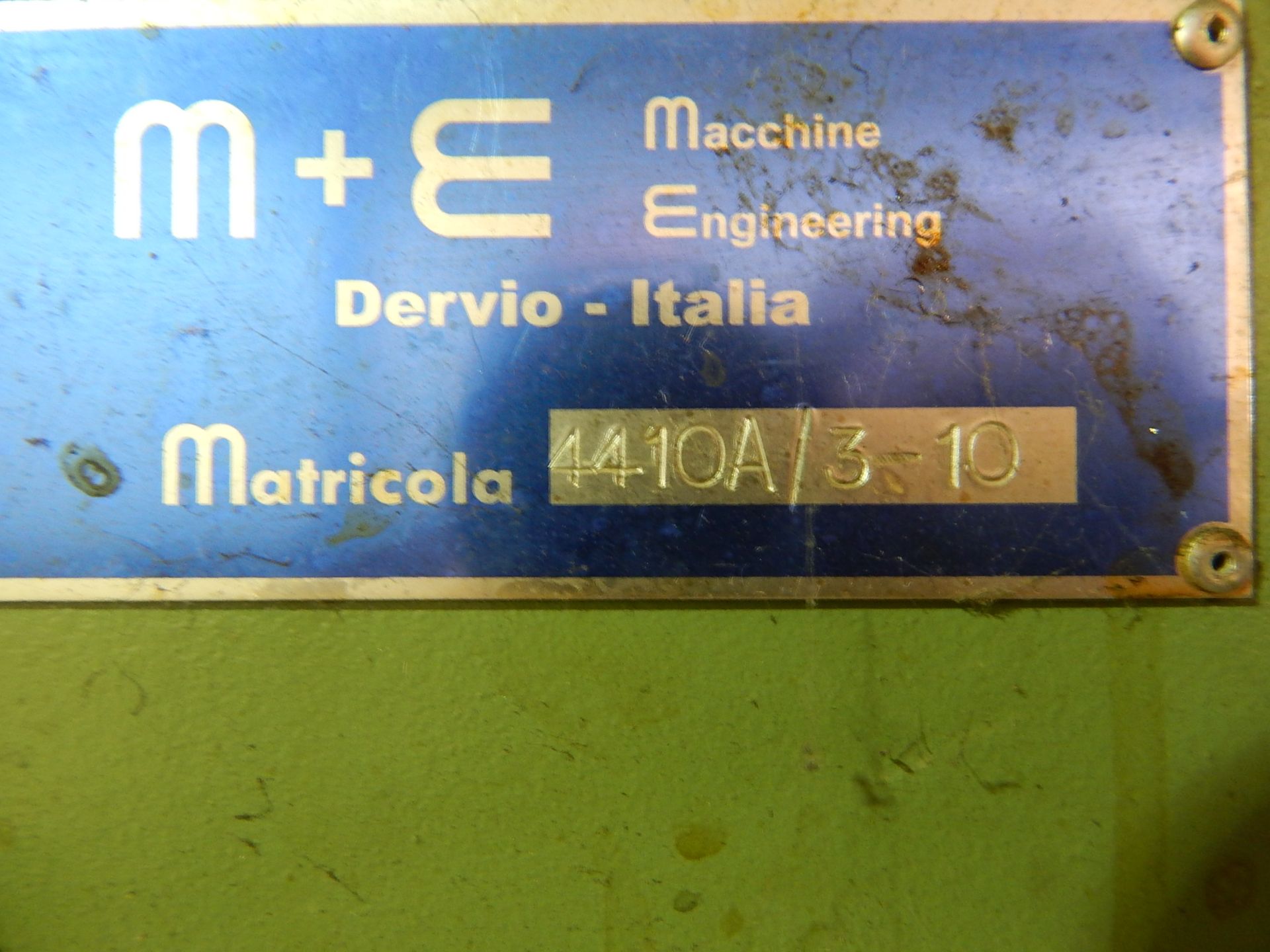 M & E Model NMG 25 Wet Wire Drawing Machine, SN 4410A-3-10 with Integrated Spooler Model, SP 330, - Image 6 of 6