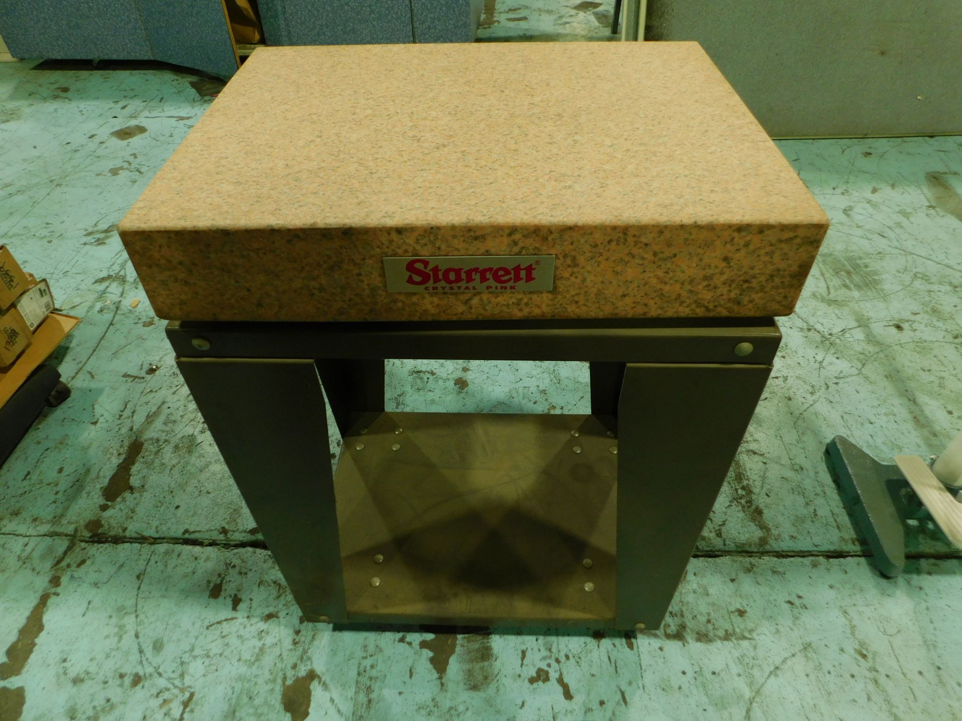 Starrett Granite Surface Plate with Stand, 18" x 24" x 4"