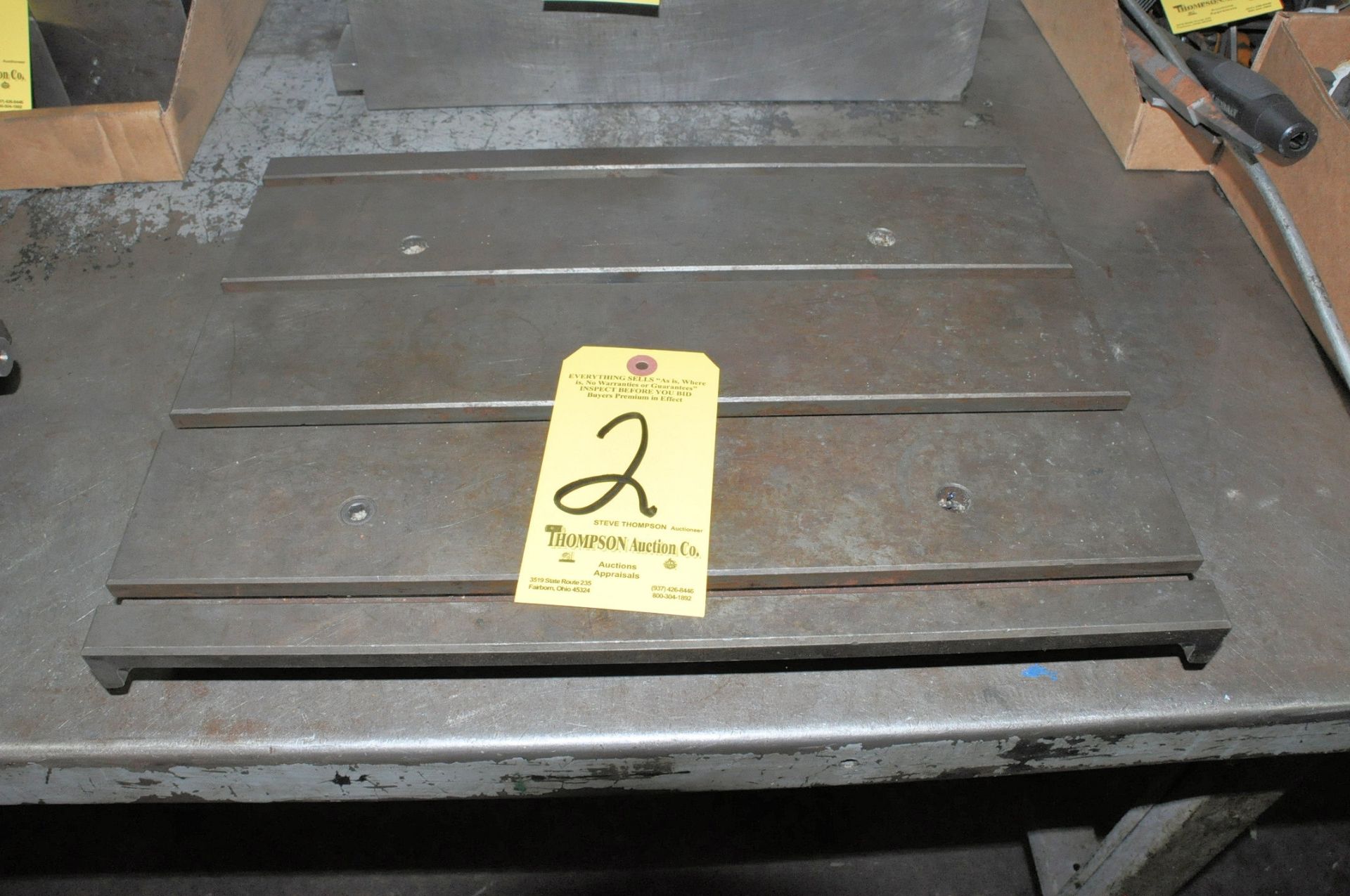 13 1/4" x 17 1/2" T-Slotted Layout Table