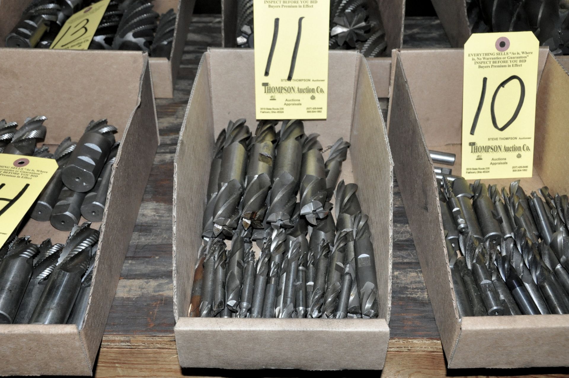 Lot-Double End Mills in (1) Box