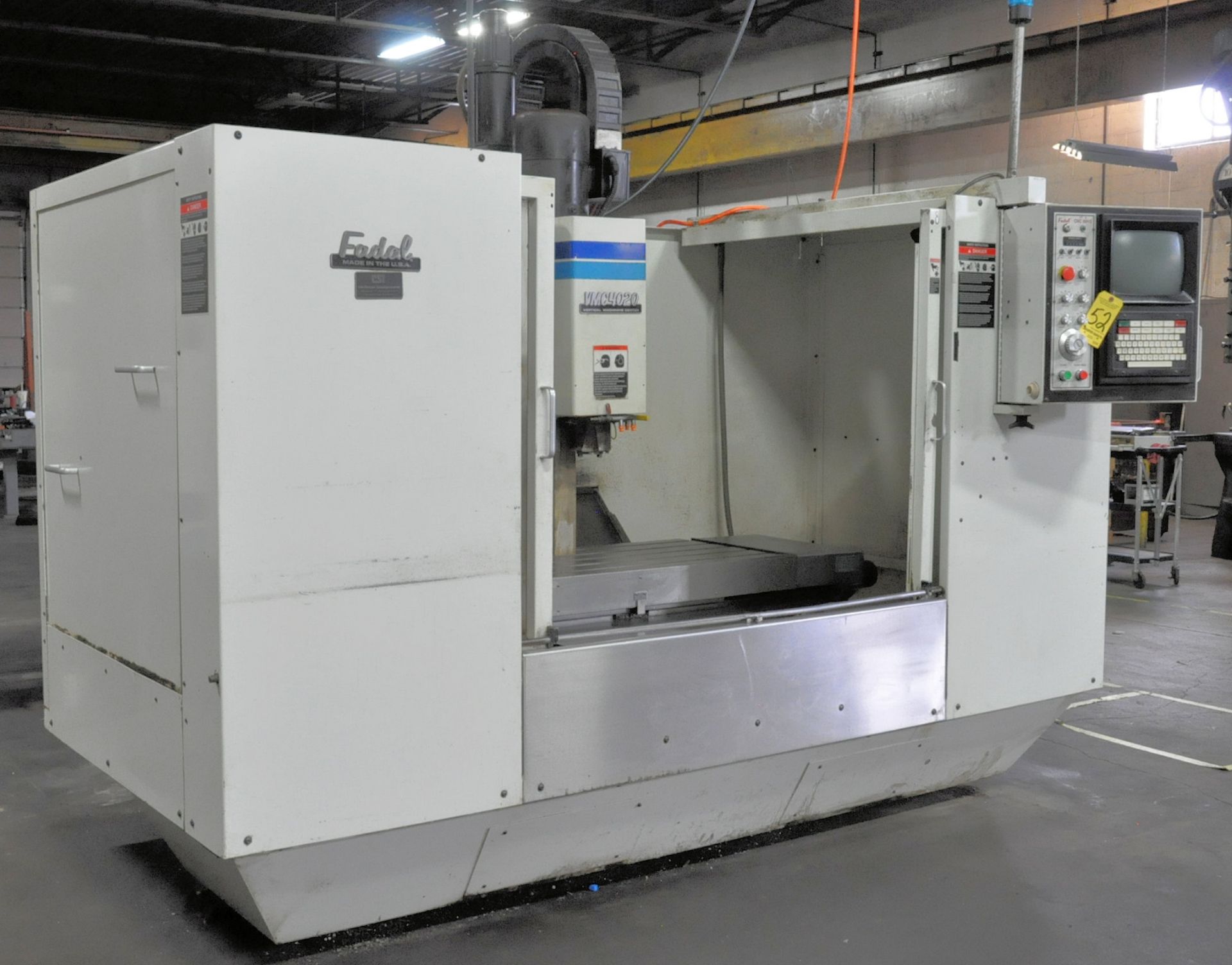 Fadal Model VMC 4020 Vertical Machining Center, s/n 9512511, New 1996,, Fadal 88HS CNC Control, 40 - Bild 4 aus 8