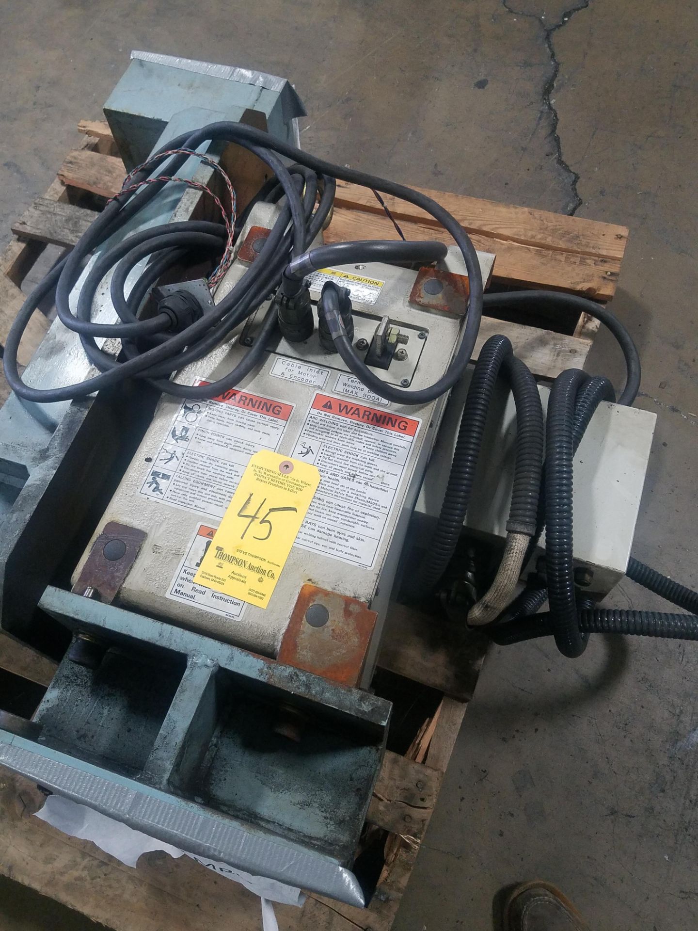 Power Headstock for Welding Cell