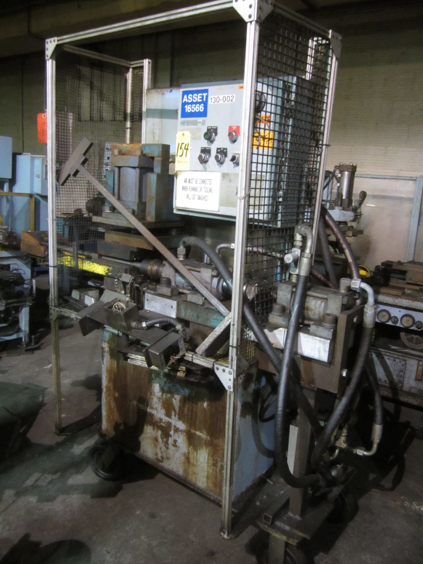 Custom Built Hydraulic Press, Loading Fee $50.00