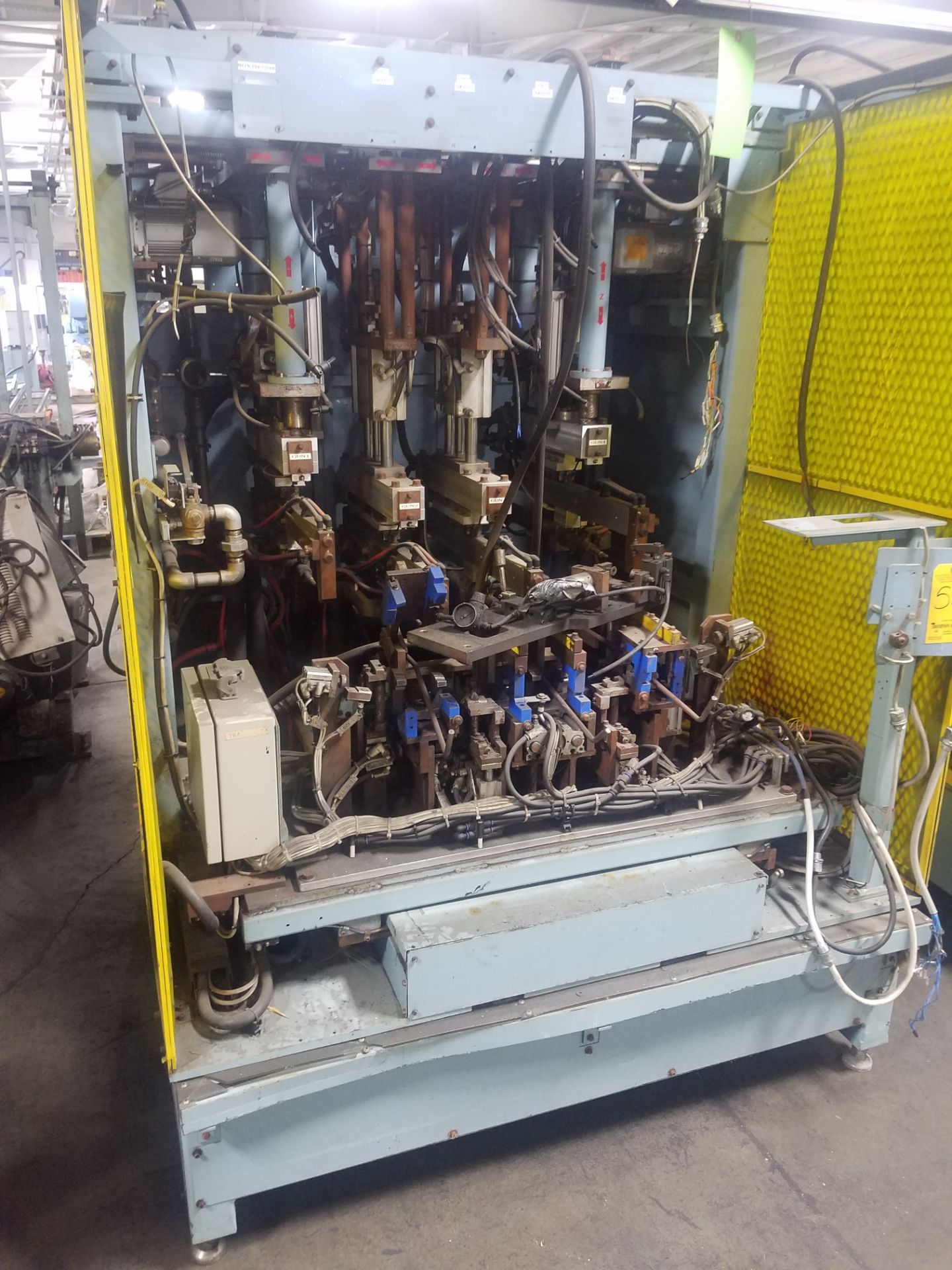 Custom Spot Welding Cell, 4 Spot Welding Heads, Controls, Loading Fee $100.00