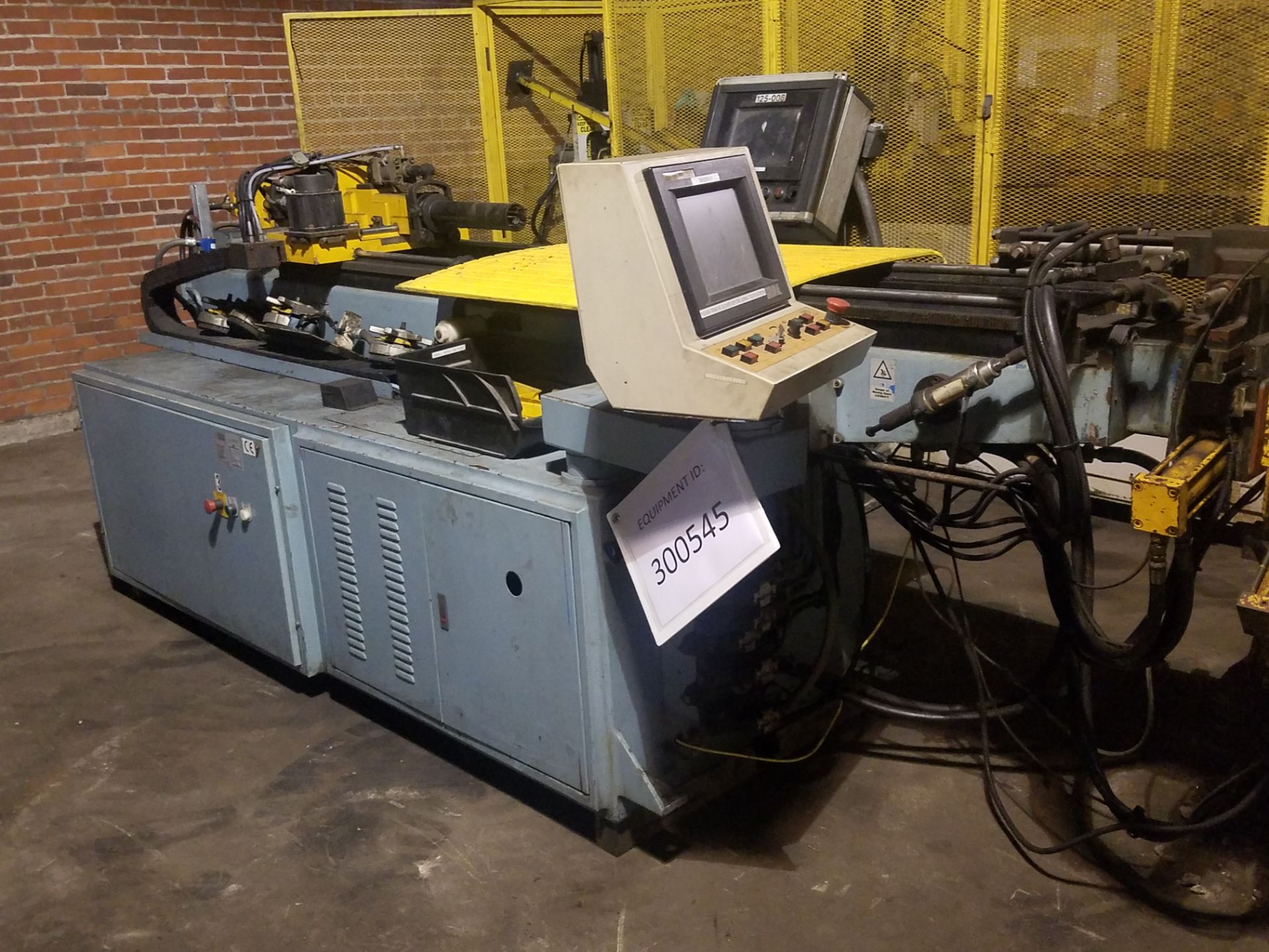 YSM Model CNC 38 TSRJL CNC Tube and Pipe Bender, s/n 010509, 38 mm OD Tube Capacity,