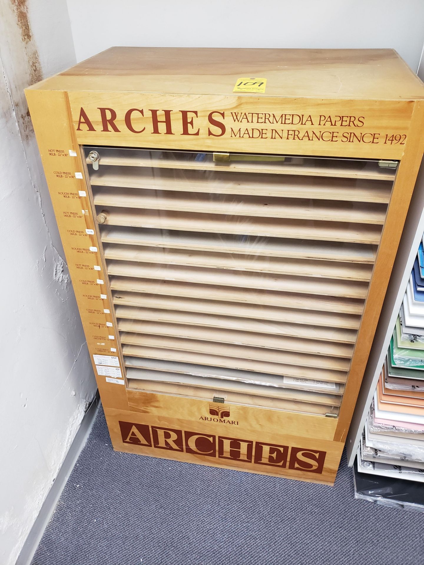 Arches Display Cabinet 3' Wide x 5' High x 2' Deep