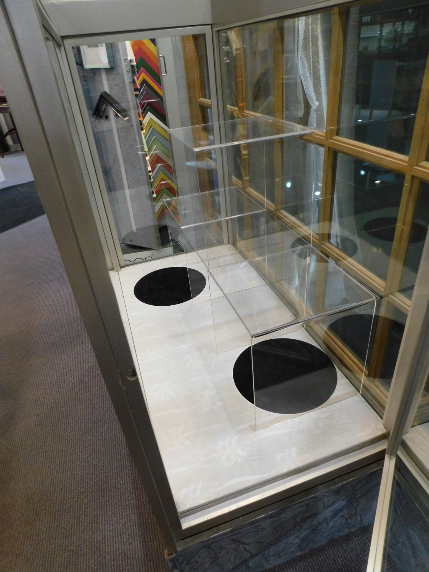 48"Glass Display Case, 60" High - Image 4 of 4