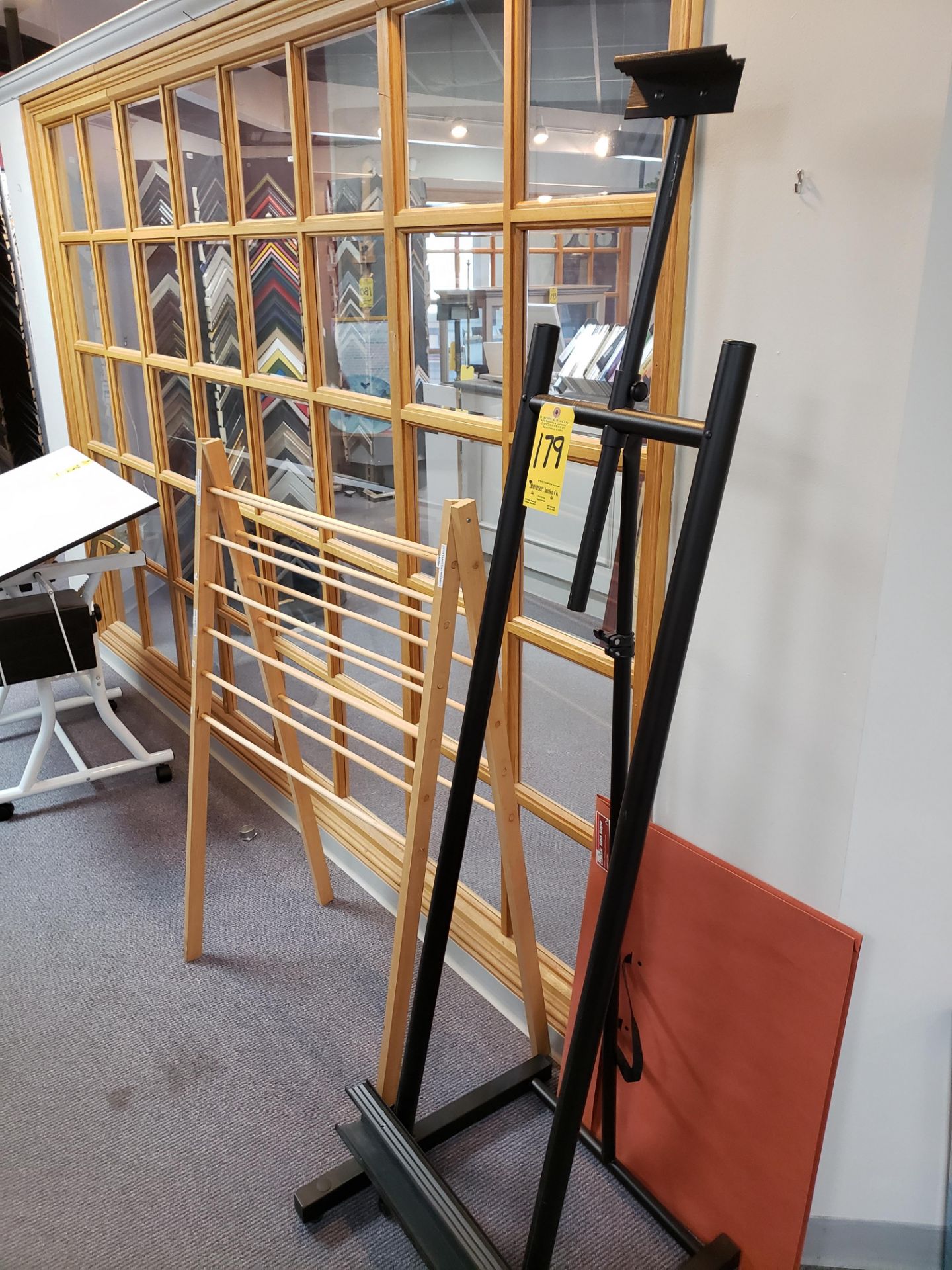 Rack, Easel, and Paper Folio