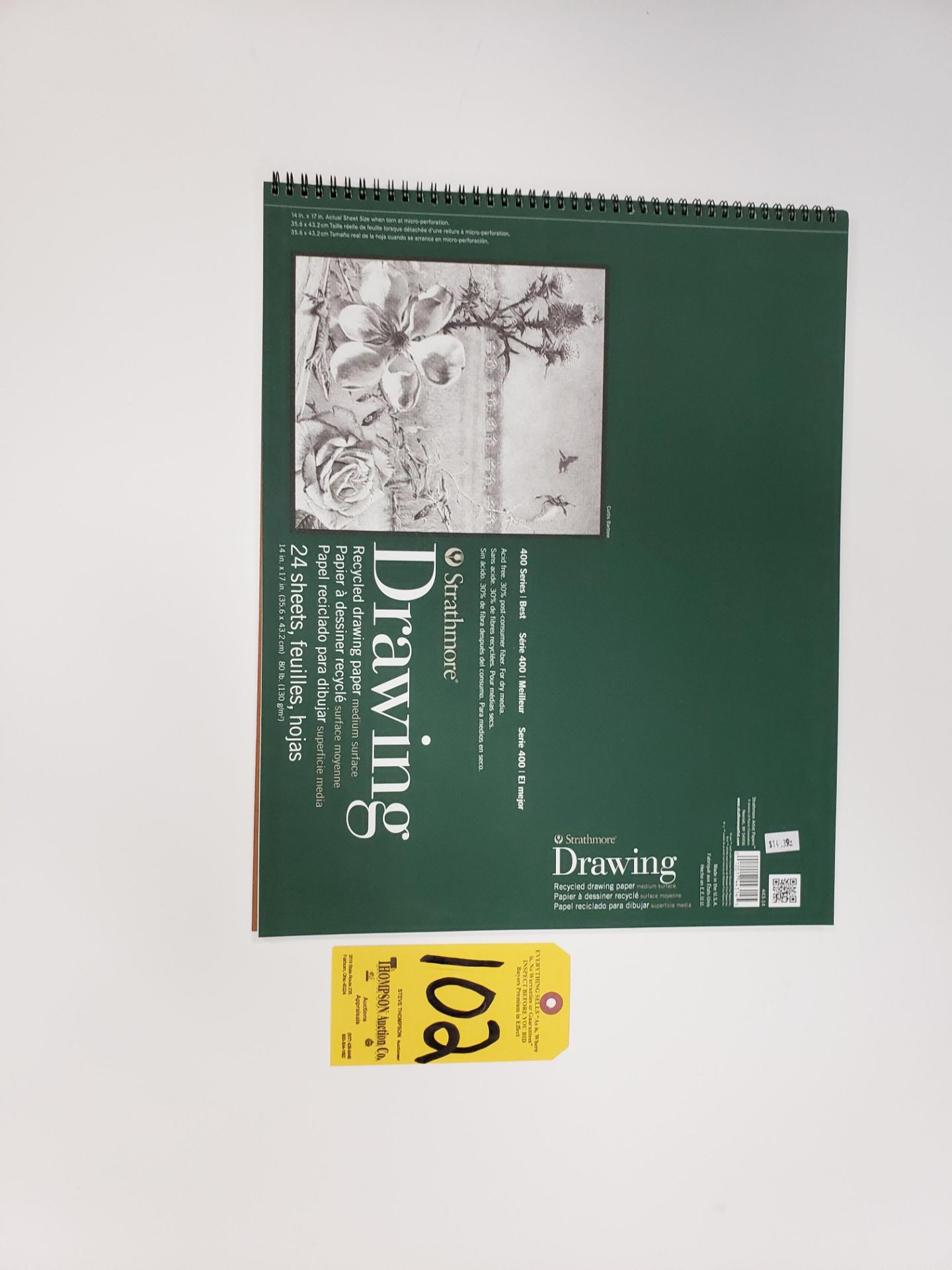 (7) Strathmore 400 Series Recycled Drawing Paper, 24 Sheets