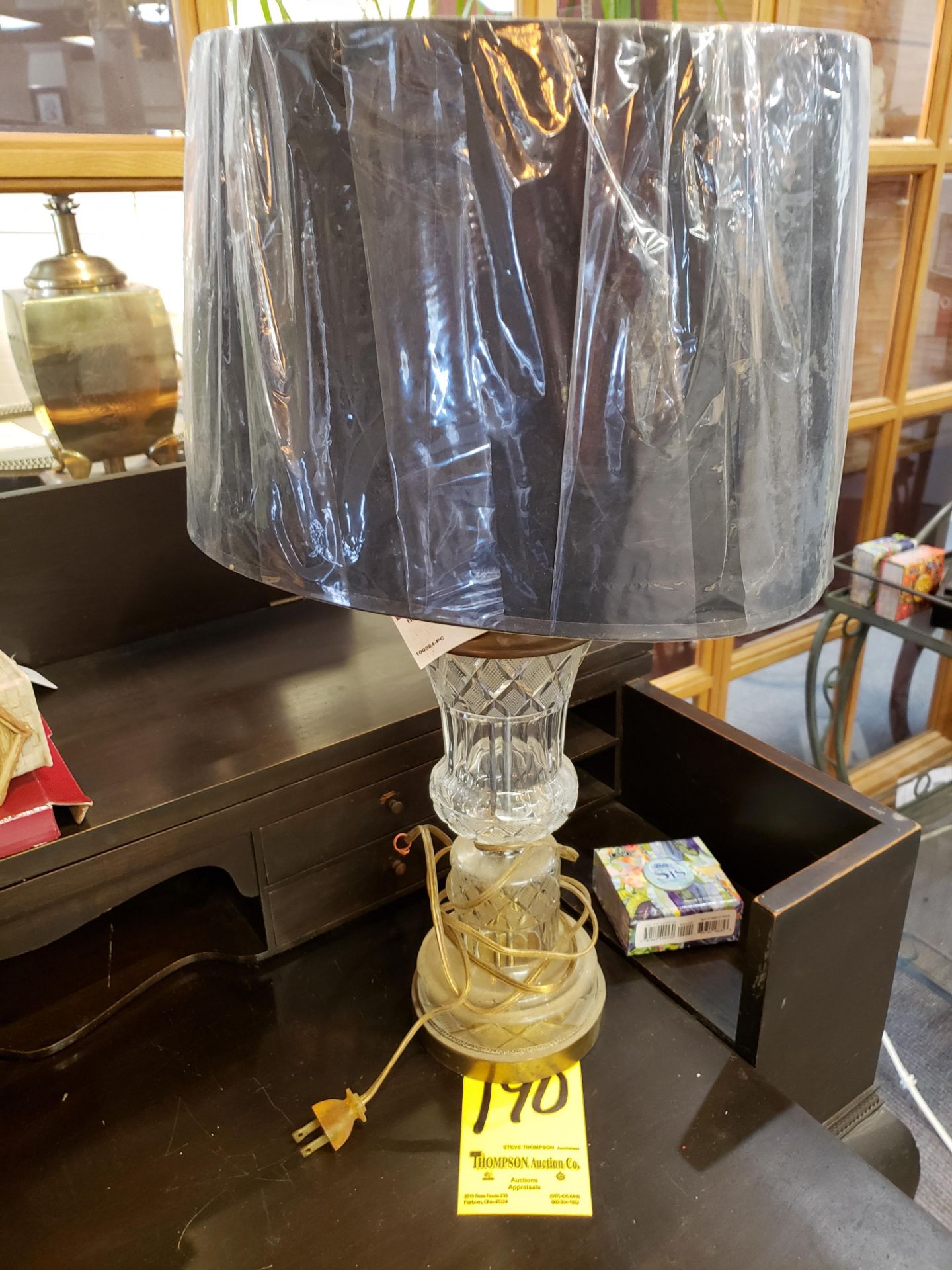 Glass Table Lamp