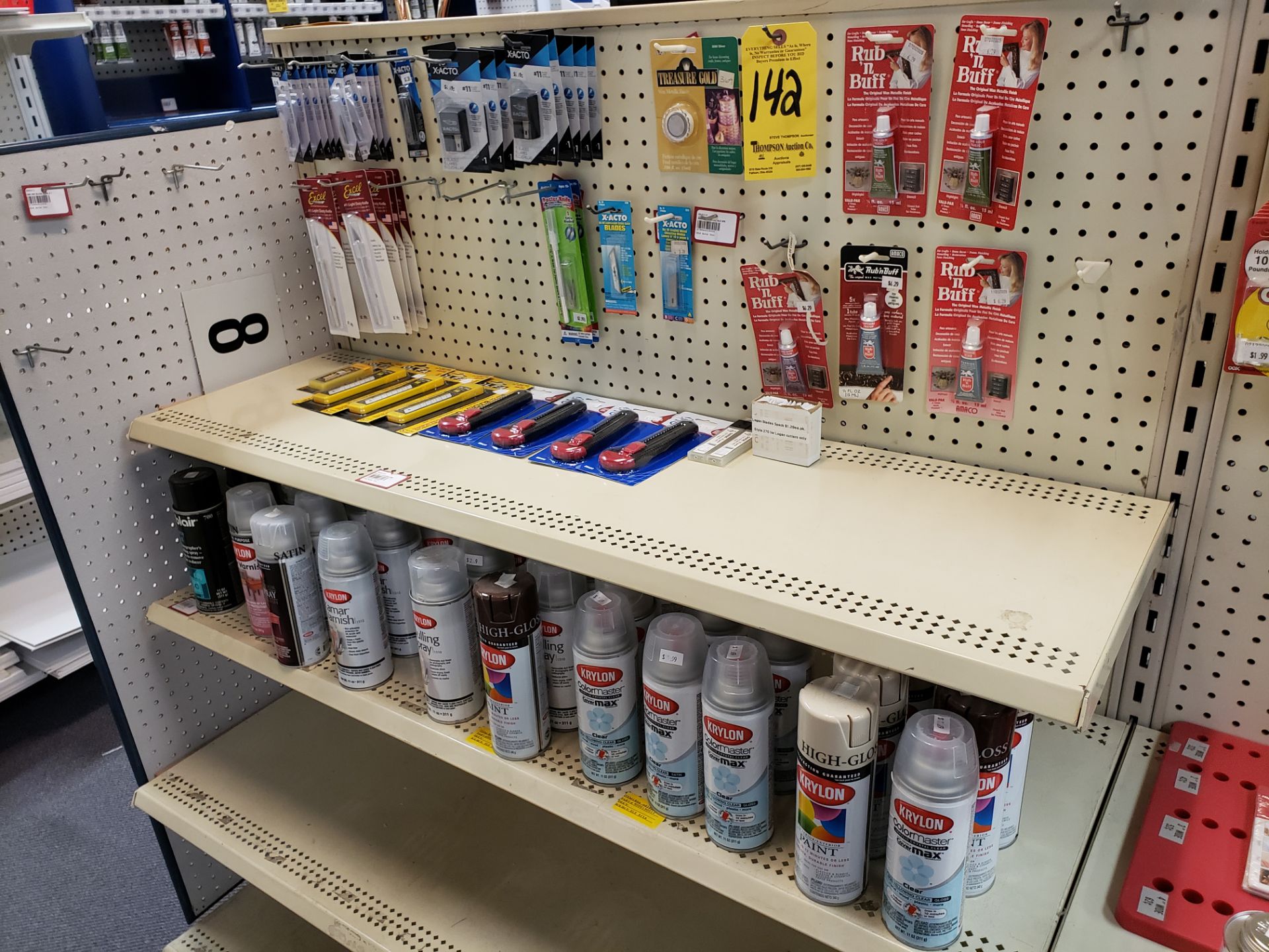 Krylon Spray Paint & X-Acto Knives, Accessories