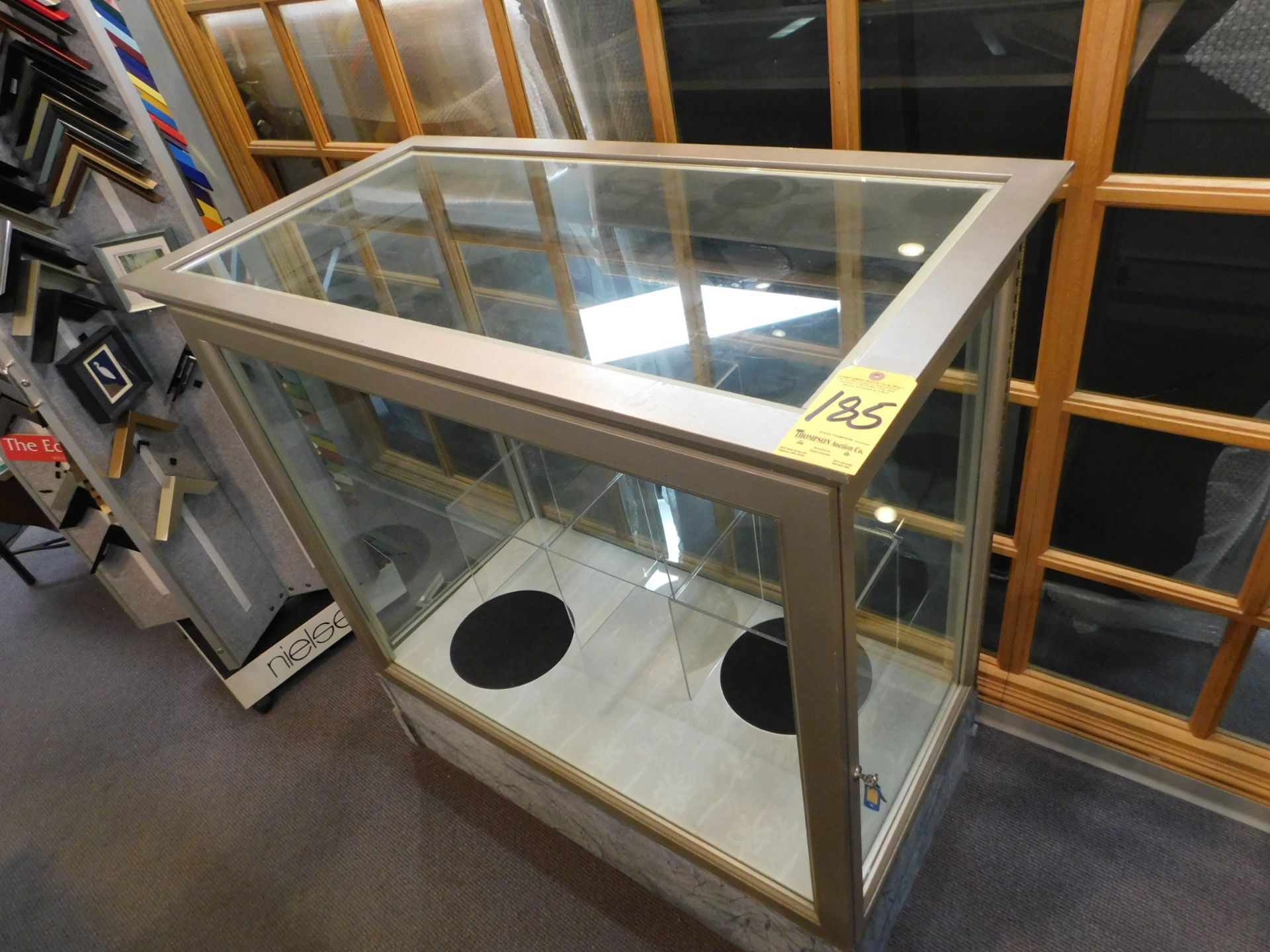 48"Glass Display Case, 60" High - Image 3 of 4