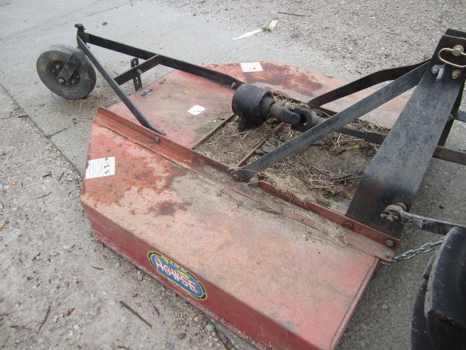 Howse Hi-Co Model 500 Mower, s/n 0926940103, 5 Ft. Deck Width, PTO, 3-Point Hitch - Image 3 of 4