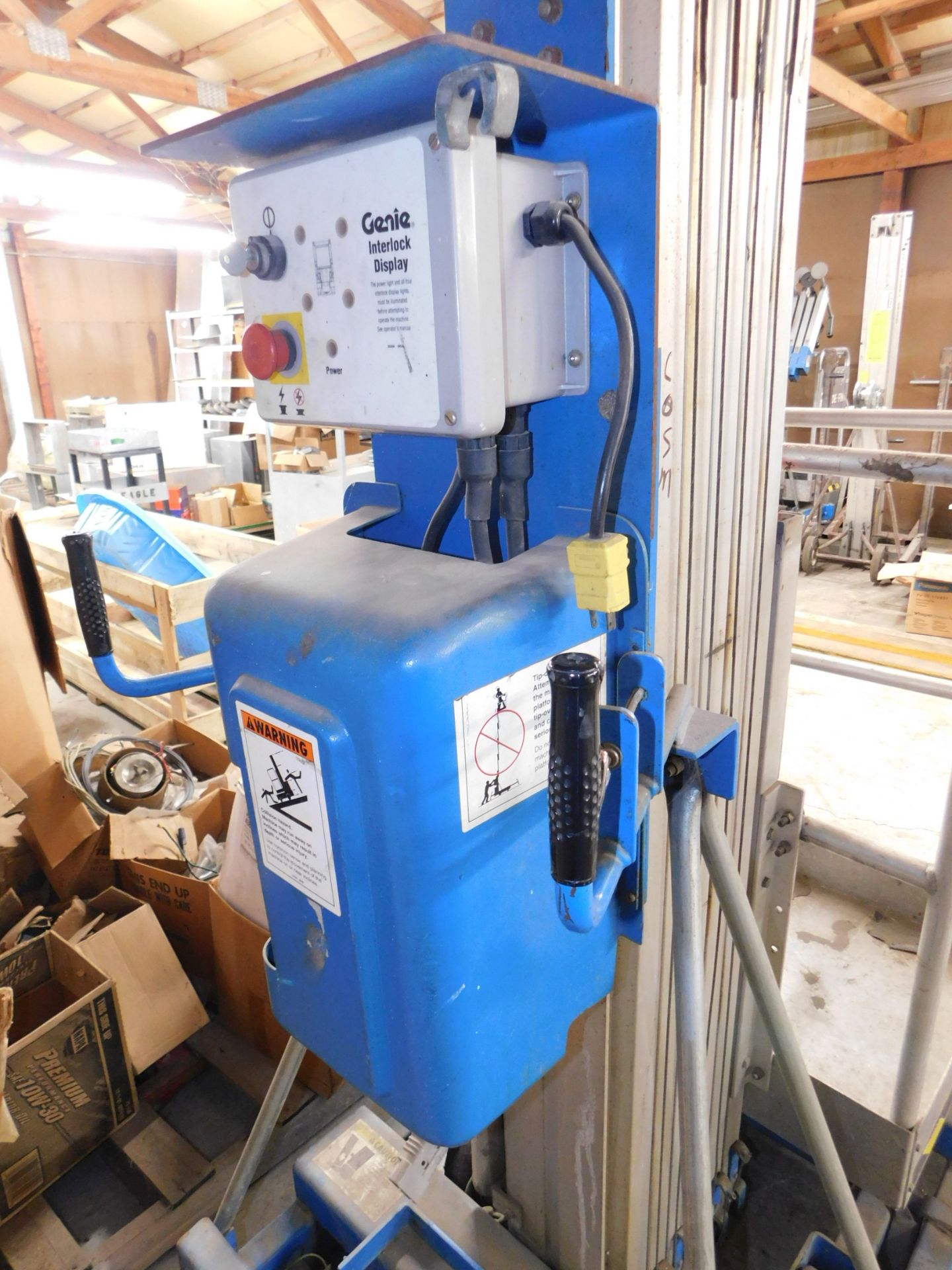 Genie Model IWP-24 Electric Manlift, s/n 4095-2714, 24 Ft. Max. Height, 350 Lb. Capacity - Image 4 of 10