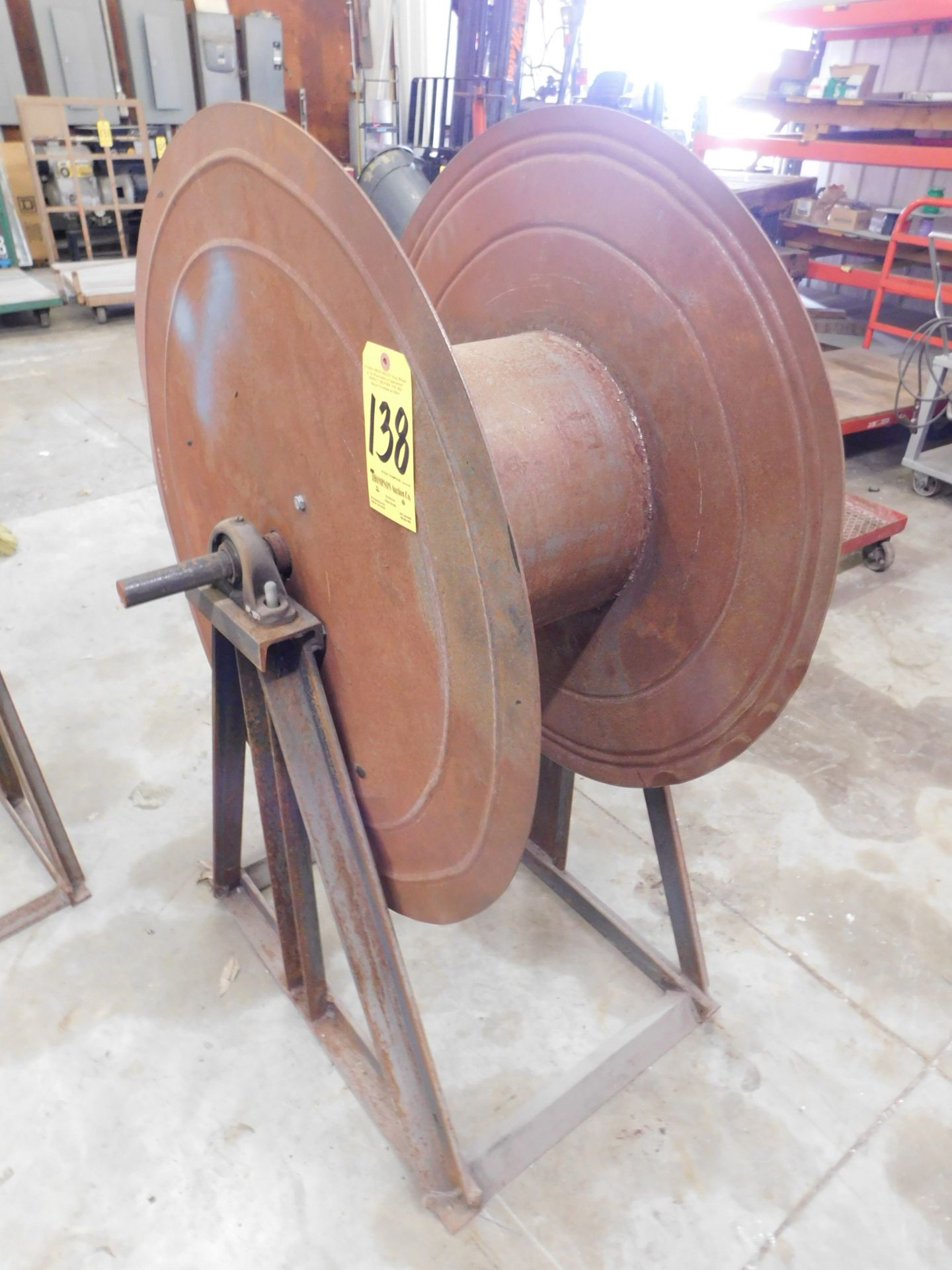 Custom Built Coil Reel with Stand, Springfield Location