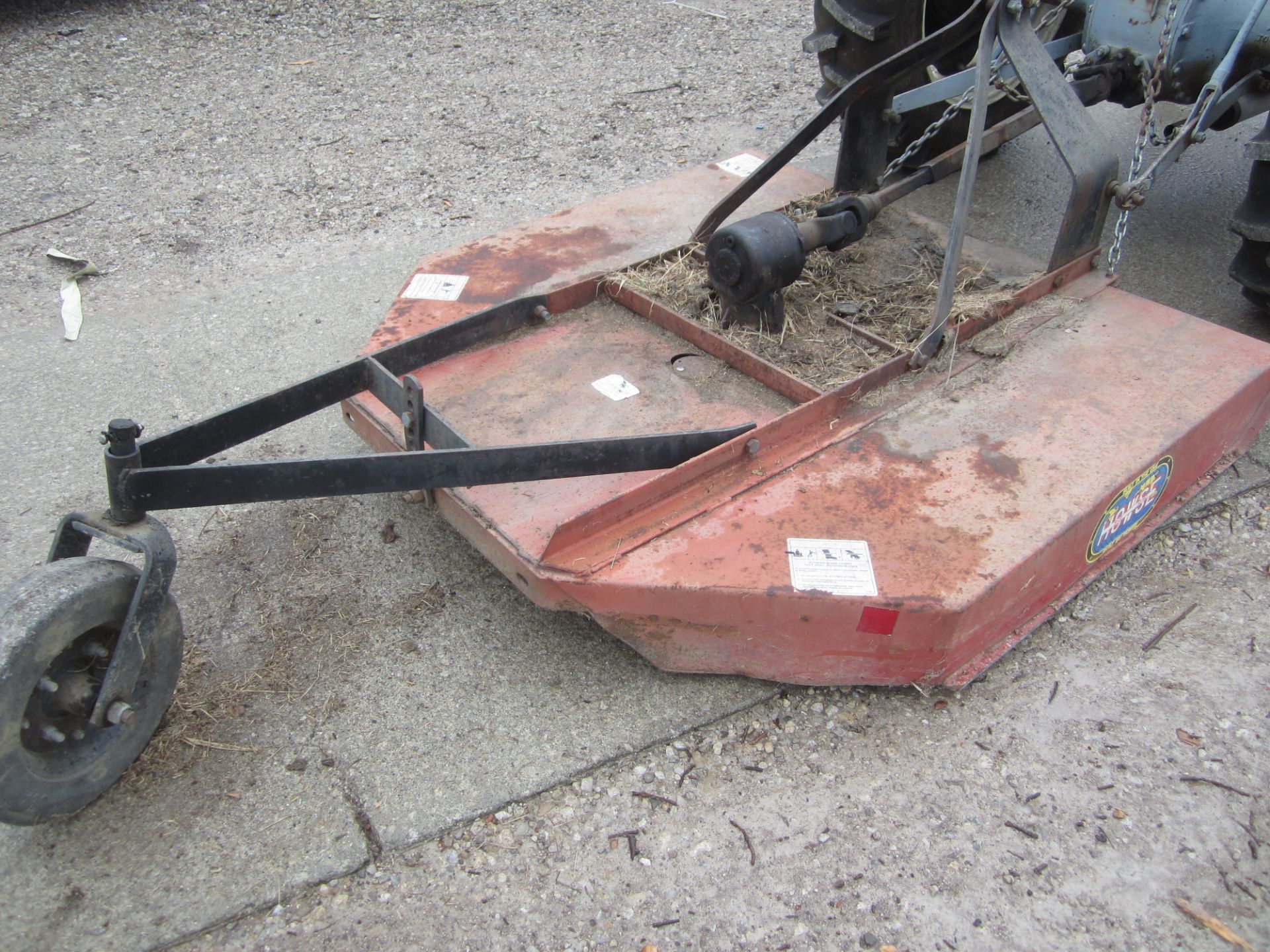 Howse Hi-Co Model 500 Mower, s/n 0926940103, 5 Ft. Deck Width, PTO, 3-Point Hitch - Image 2 of 4
