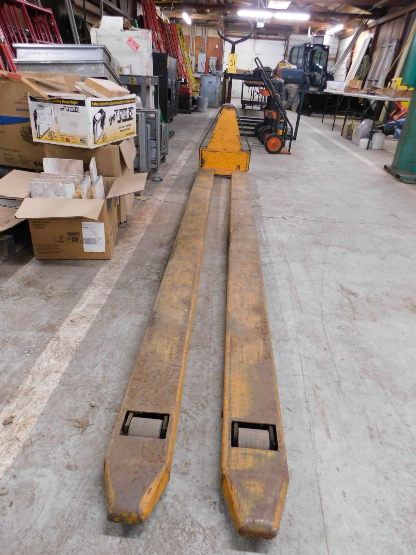 Rol-Lift Pallet Jack, 10 Ft. Forks, Pataskala Location - Image 2 of 4