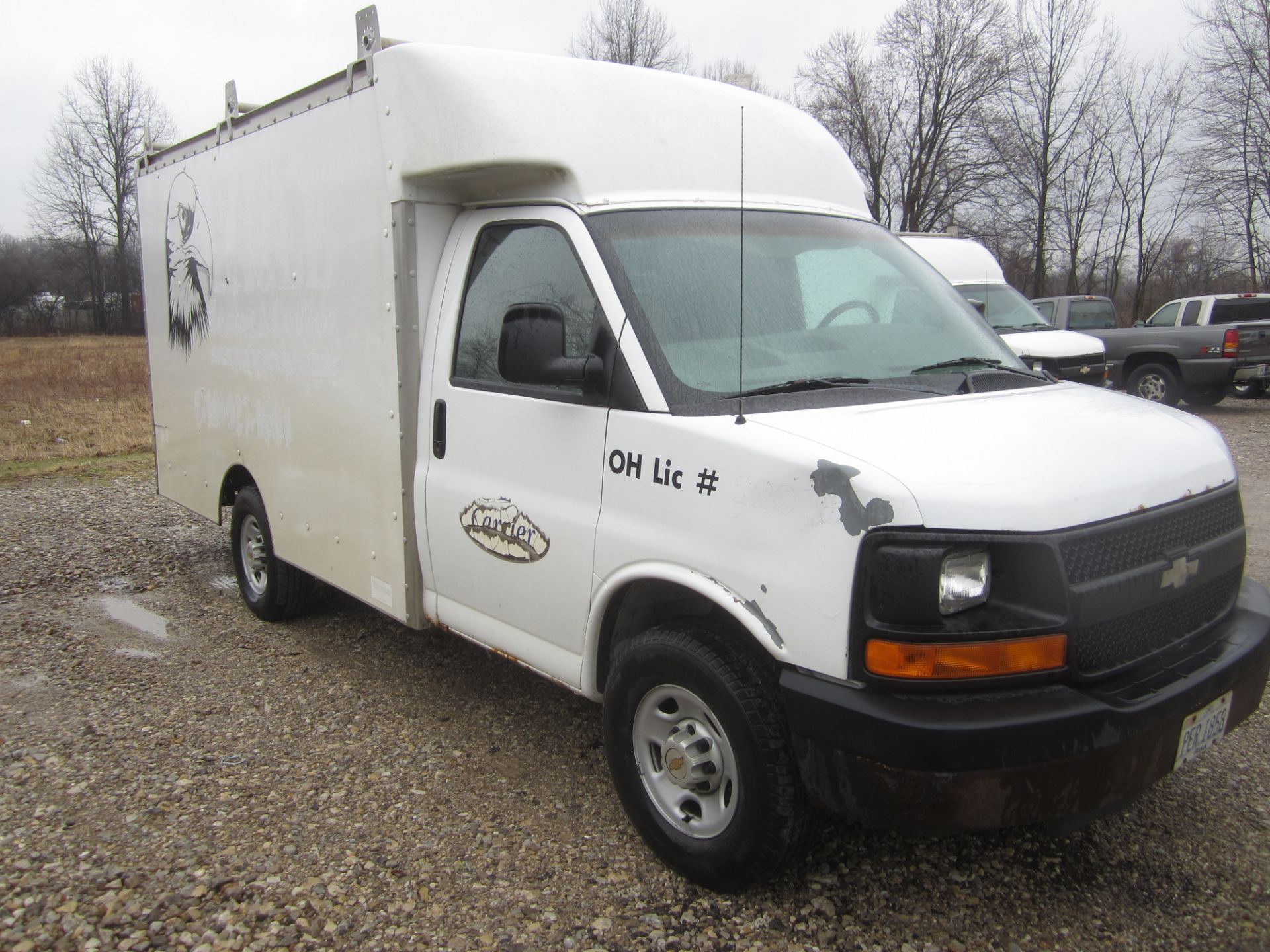 2004 Chevrolet 3500 Utility Van, VIN 1GBHG31U341186722, 12 Ft. Box, Automatic, AM/FM, AC, 241,478 - Image 2 of 17