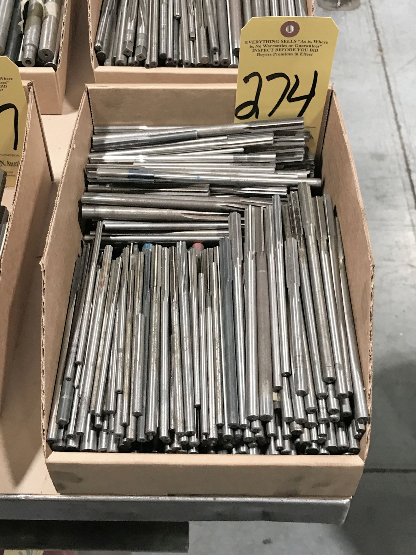 Lot-Straight Shank Reamers in (1) Box
