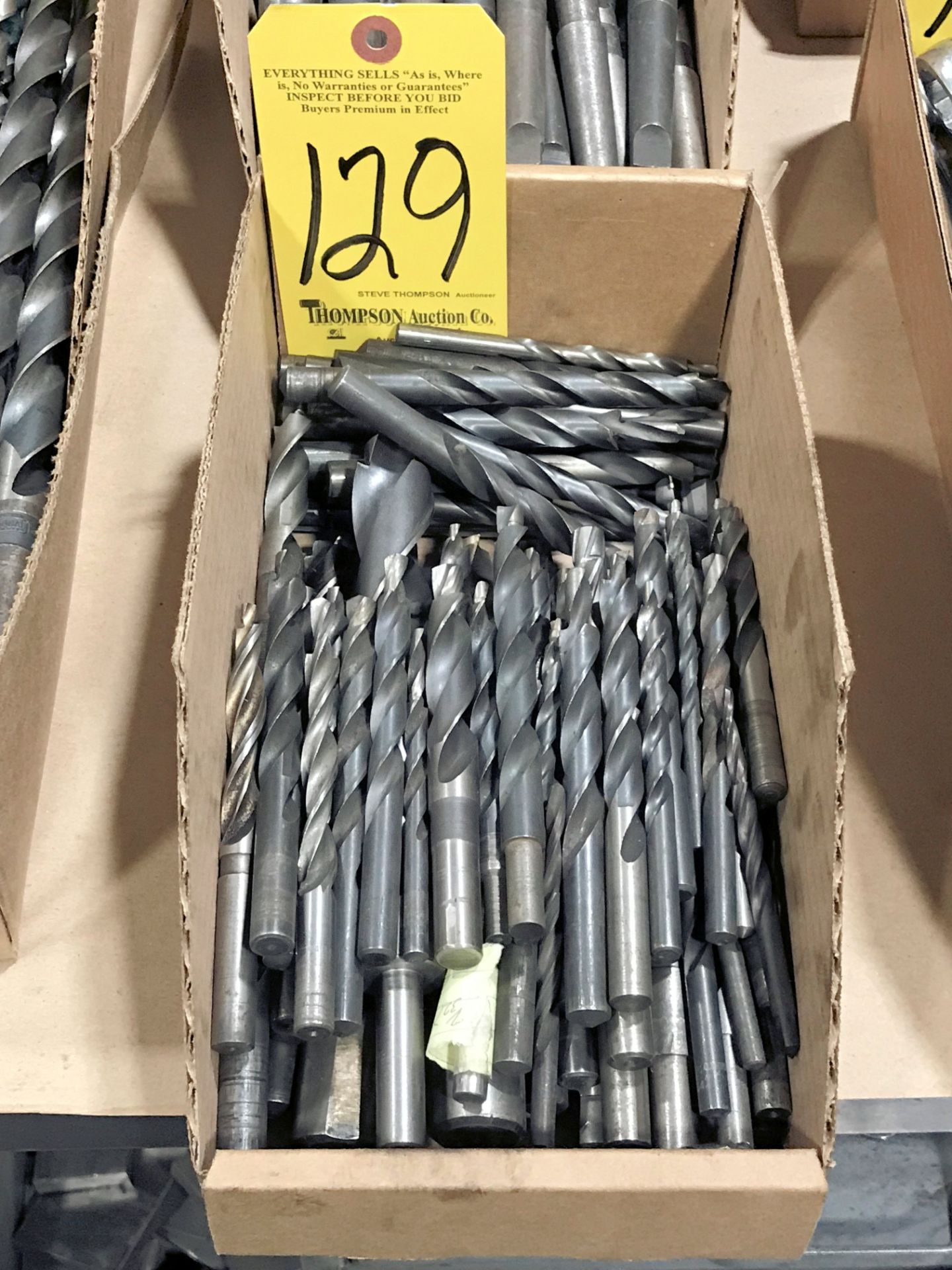 Lot-Straight Shank Drills in (1) Box