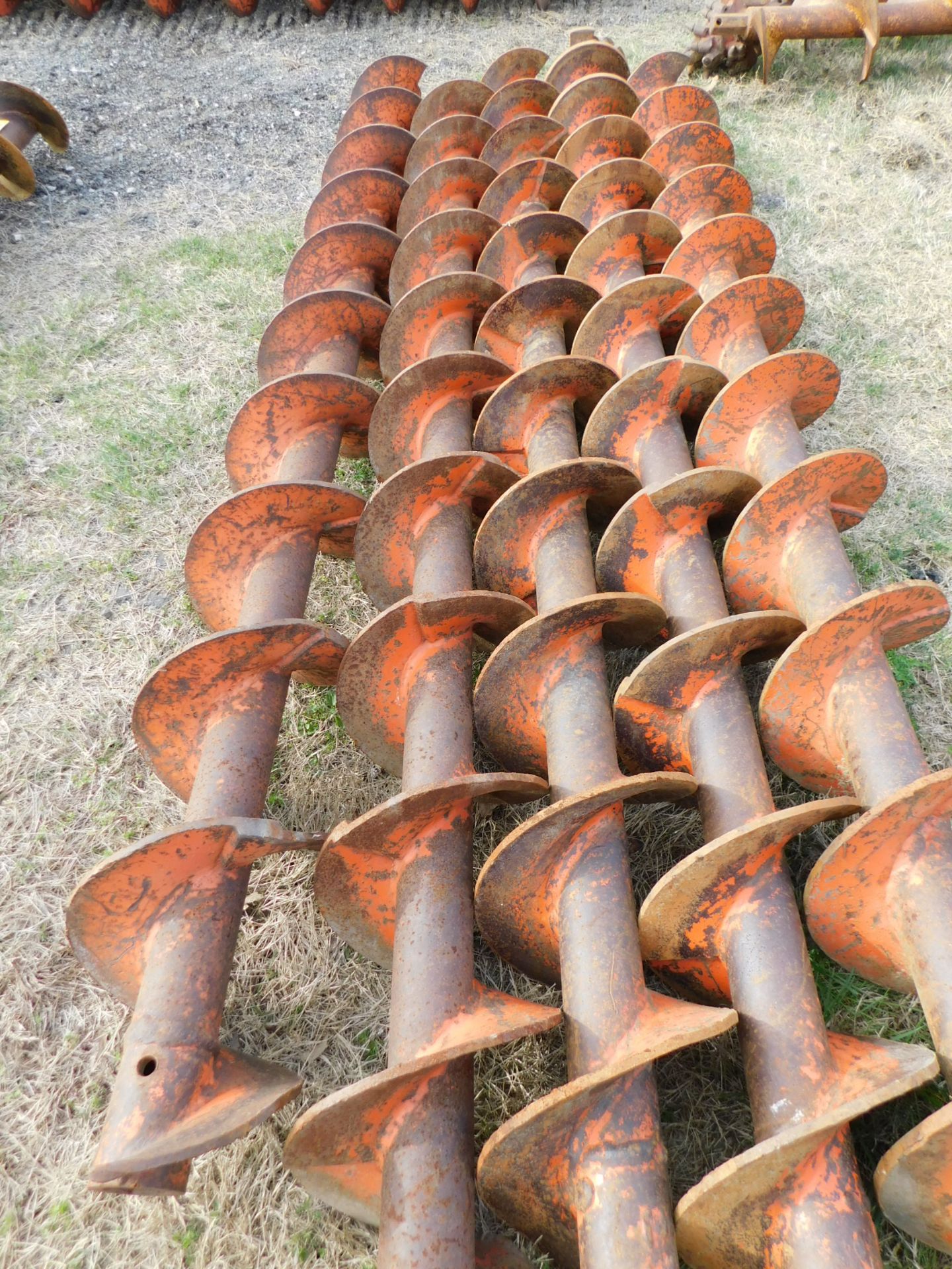 (5) Augers, 11" Diameter x 10' Long with Boring Head - Image 6 of 6