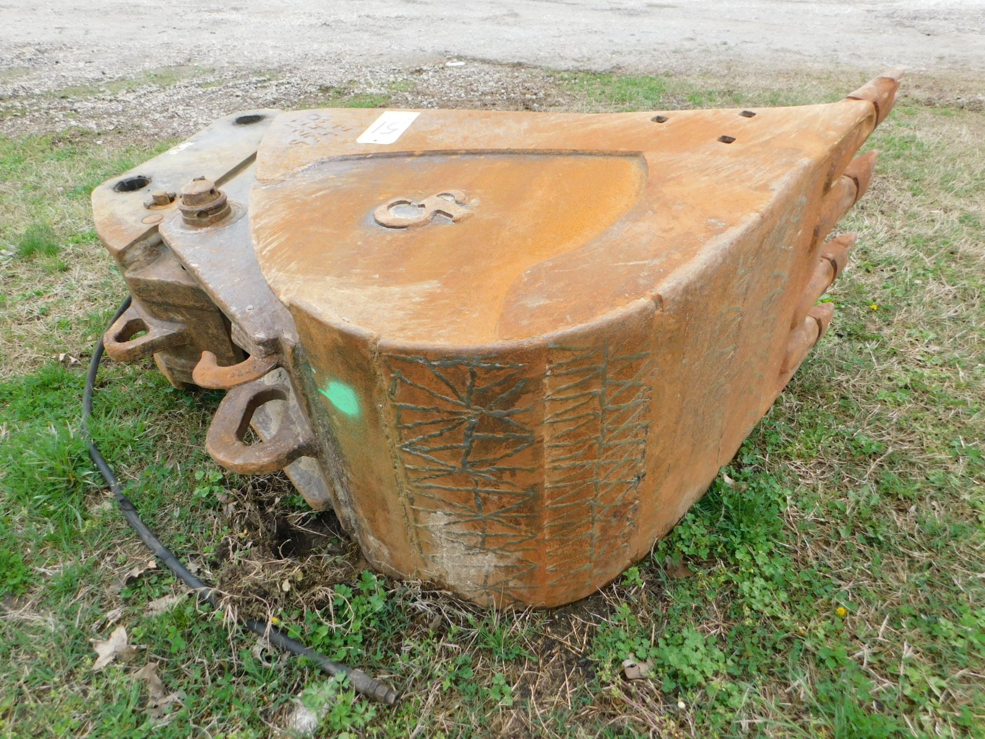 GP 24" Excavator Tooth Bucket - Image 4 of 8