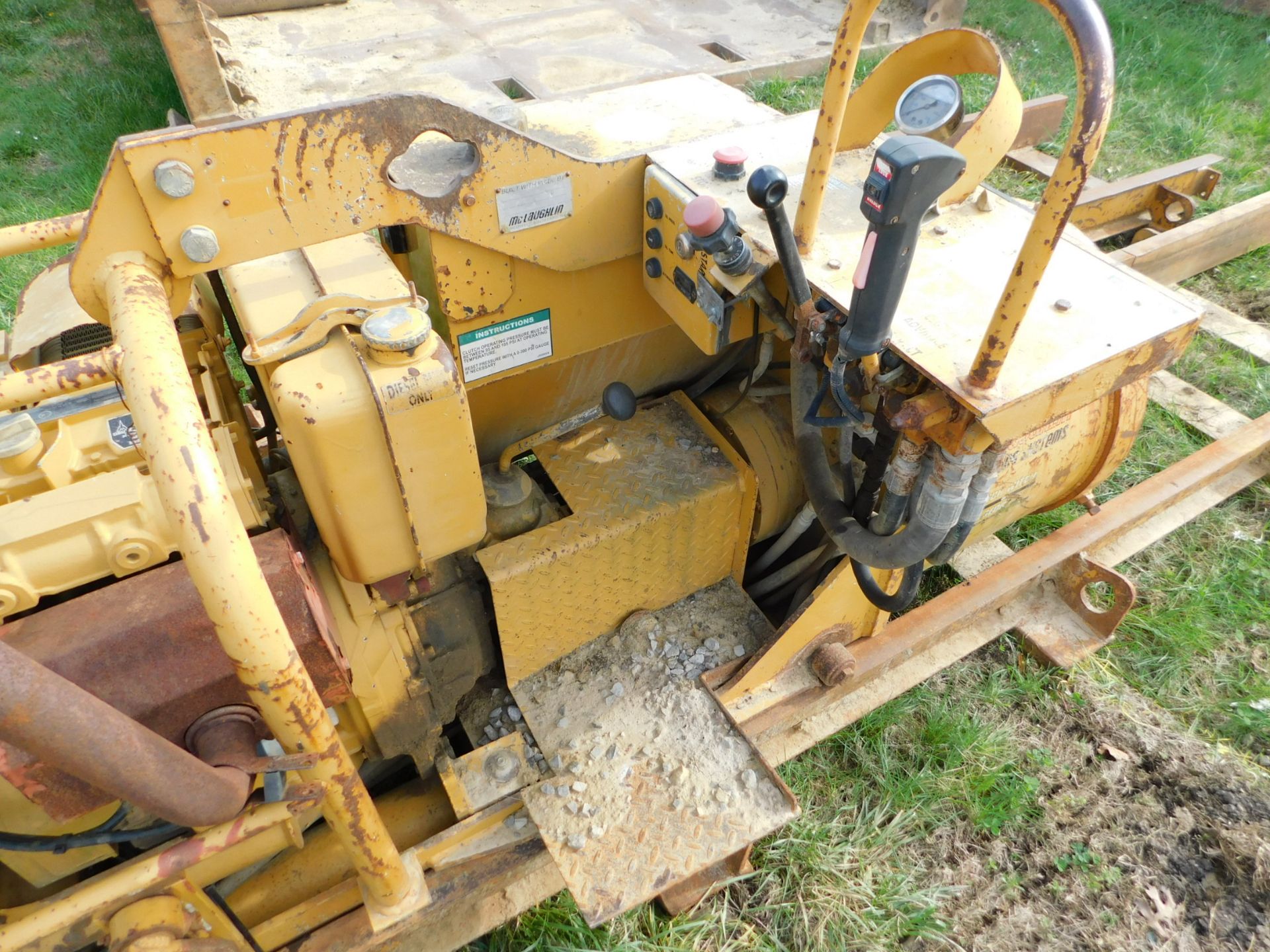 McLaughlin Model McL-24B Diesel-Powered Horizontal Boring Machine, SN N/A with Rails, Deutz Diesel - Image 9 of 15