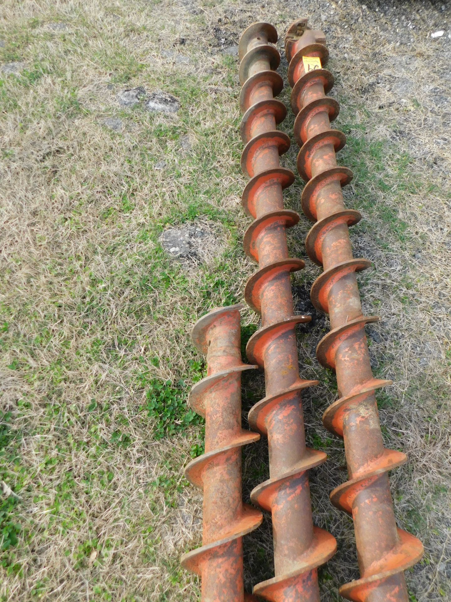 (5) Augers, 7" Diameter x 10' Long with Boring Head - Image 8 of 8