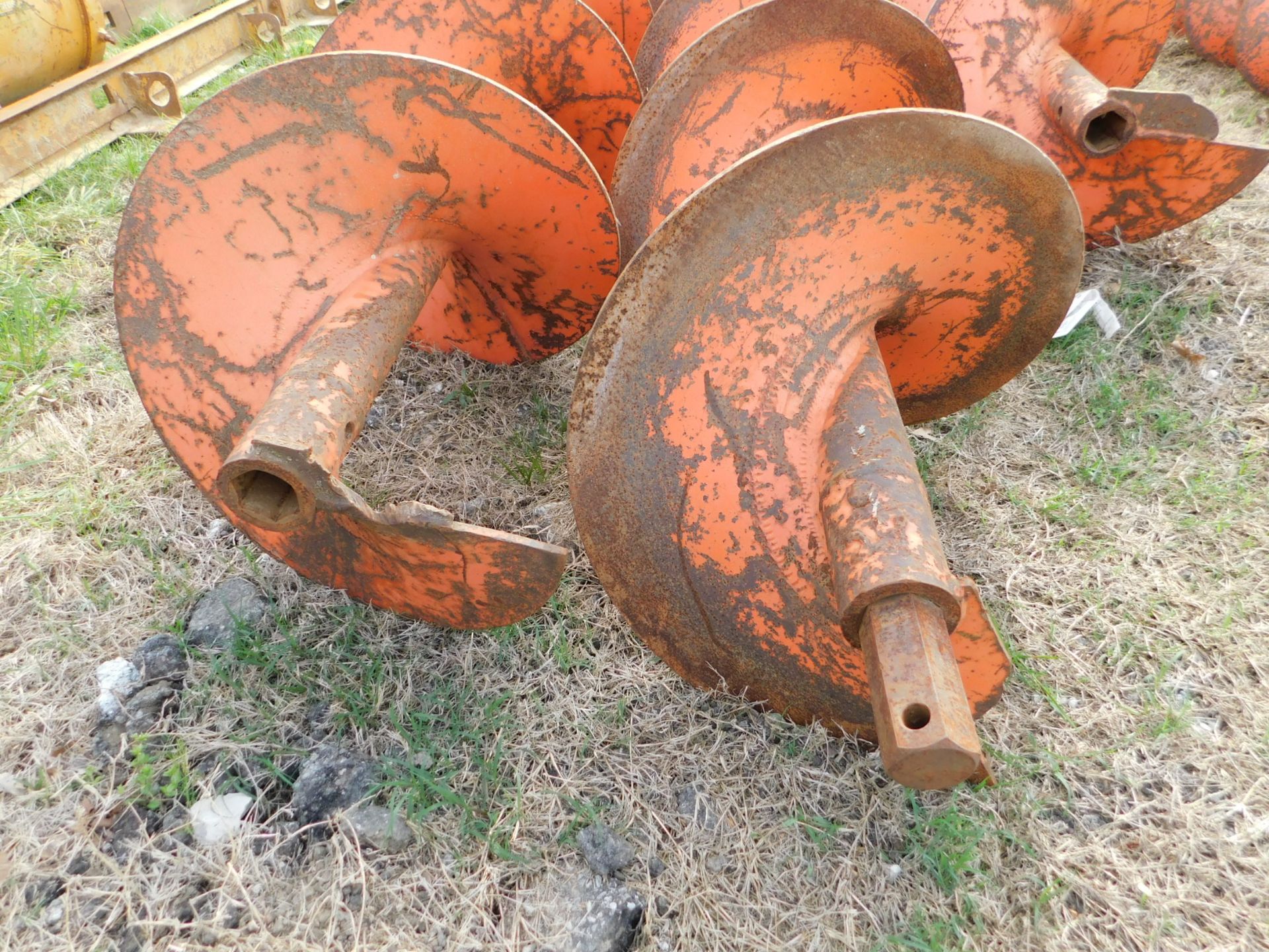 (5) Augers, 22" Diameter x 10' Long with Boring Head - Image 5 of 6