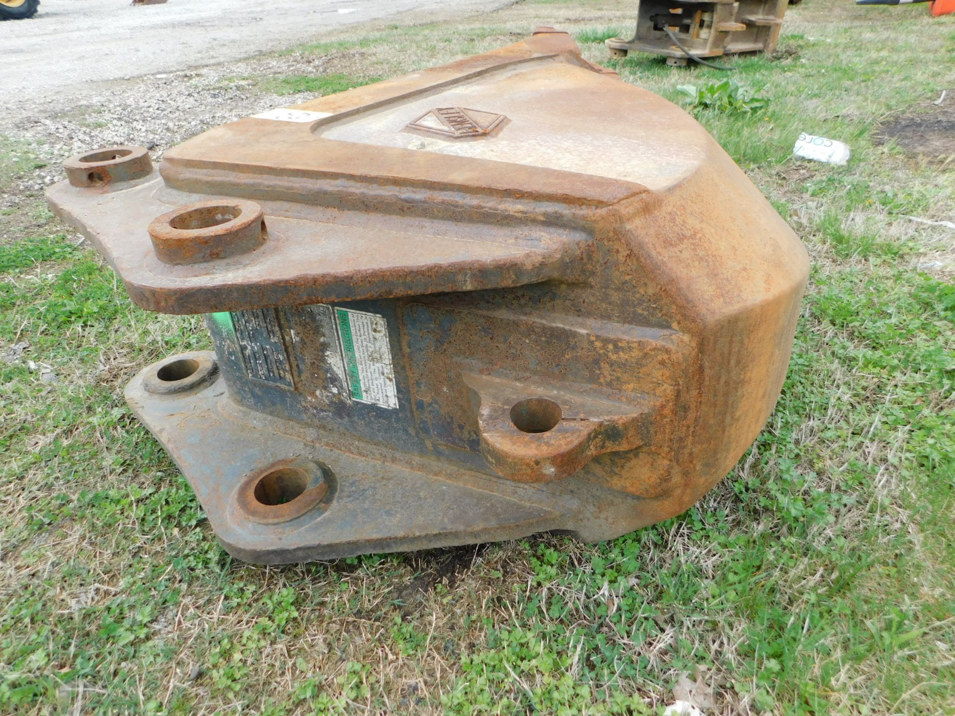 Hensley 24" V-Bottom Excavator Bucket - Image 5 of 7