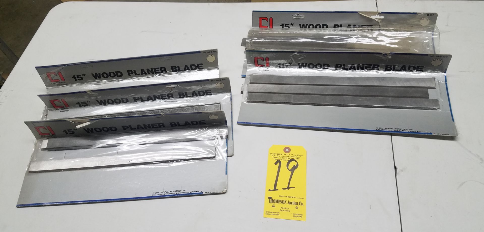 15 Inch Wood Planer Blades, New