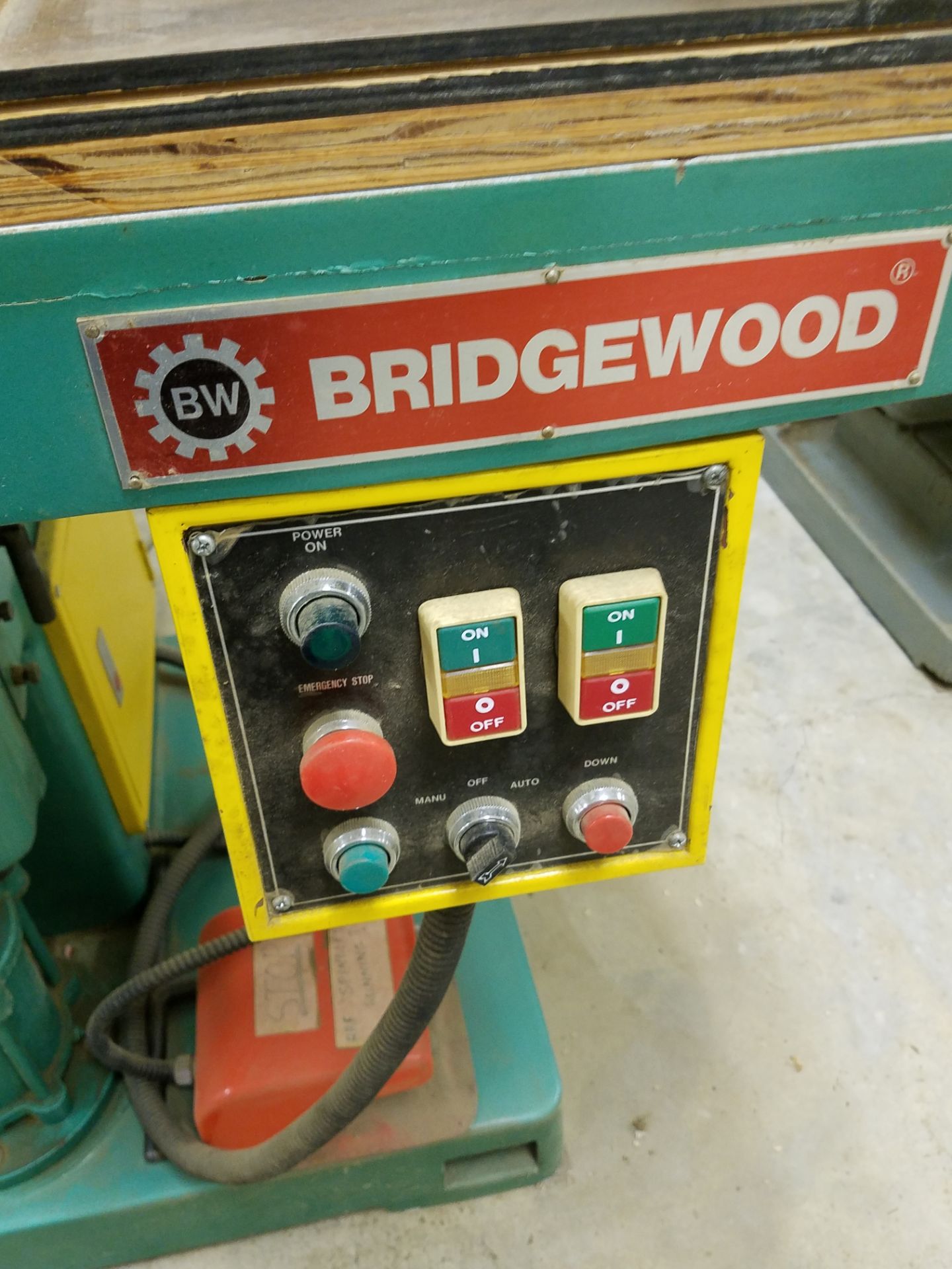 Bridgewood Model BW808DMA Multi Spindle Drilling and Boring Machine, 16 Spindle with Adjustable - Image 2 of 6