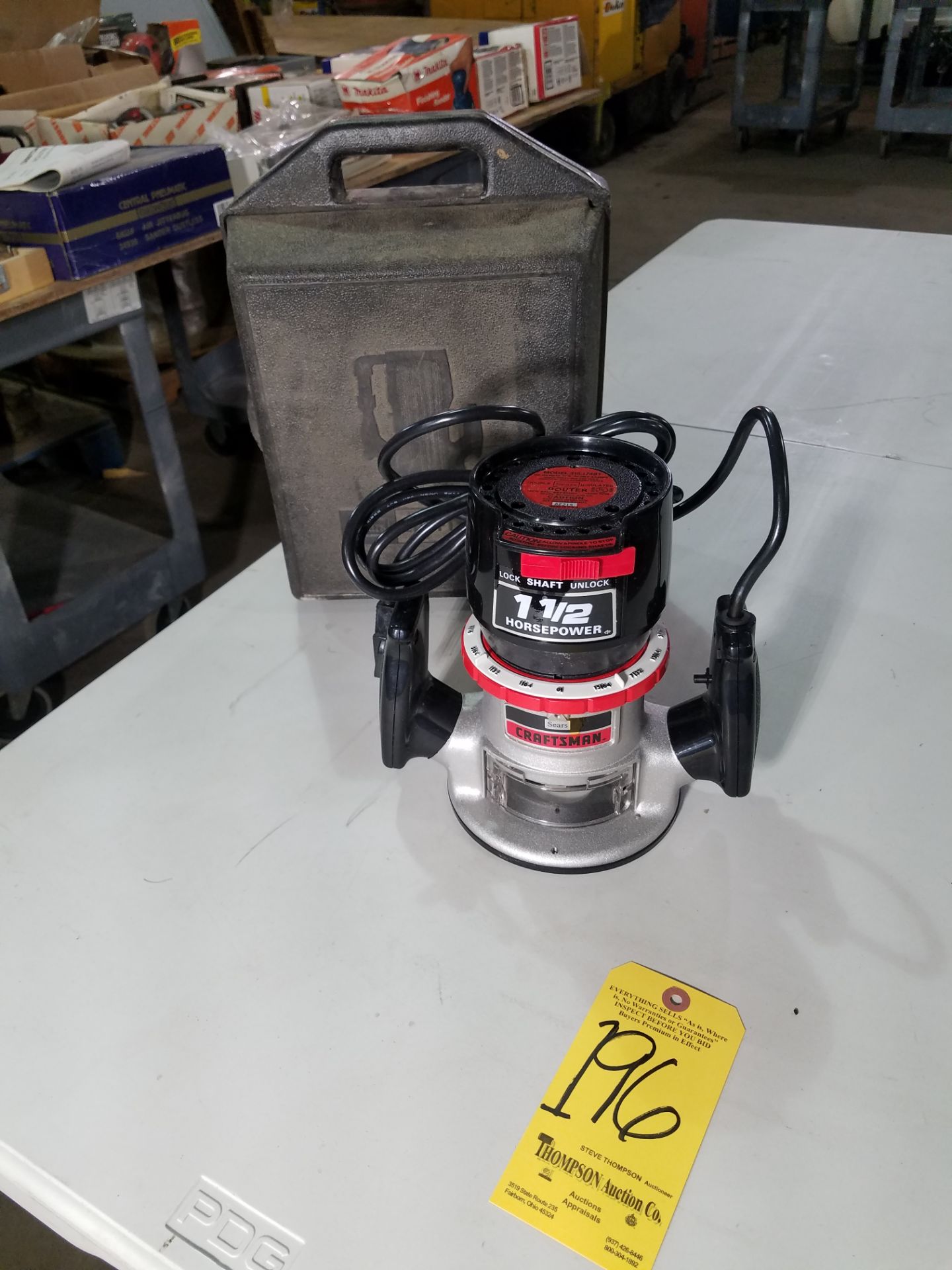 Craftsman 1 1/2 HP Router, New, Model 316-17491