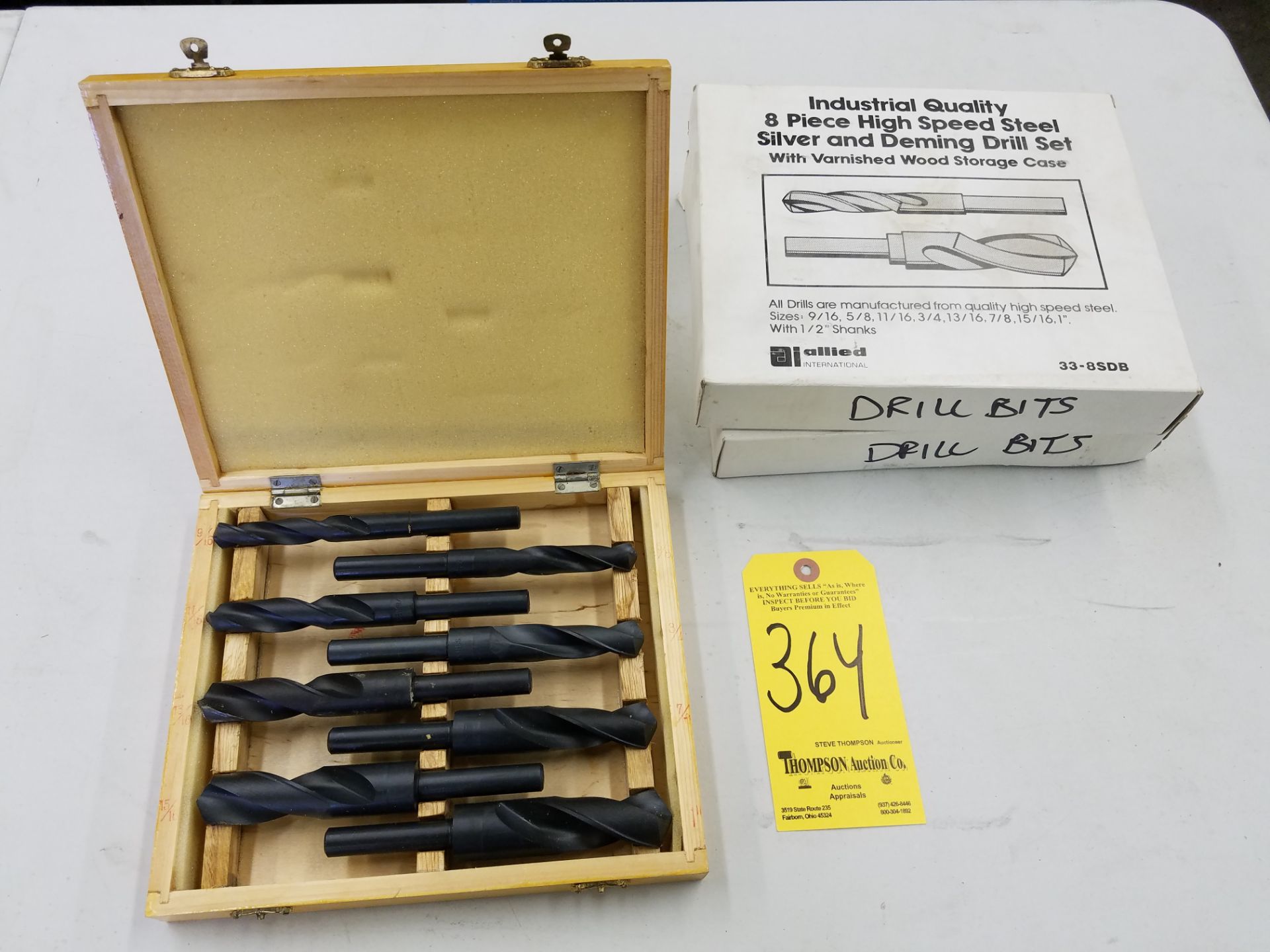 (3) High Speed Drill Bit Sets, New