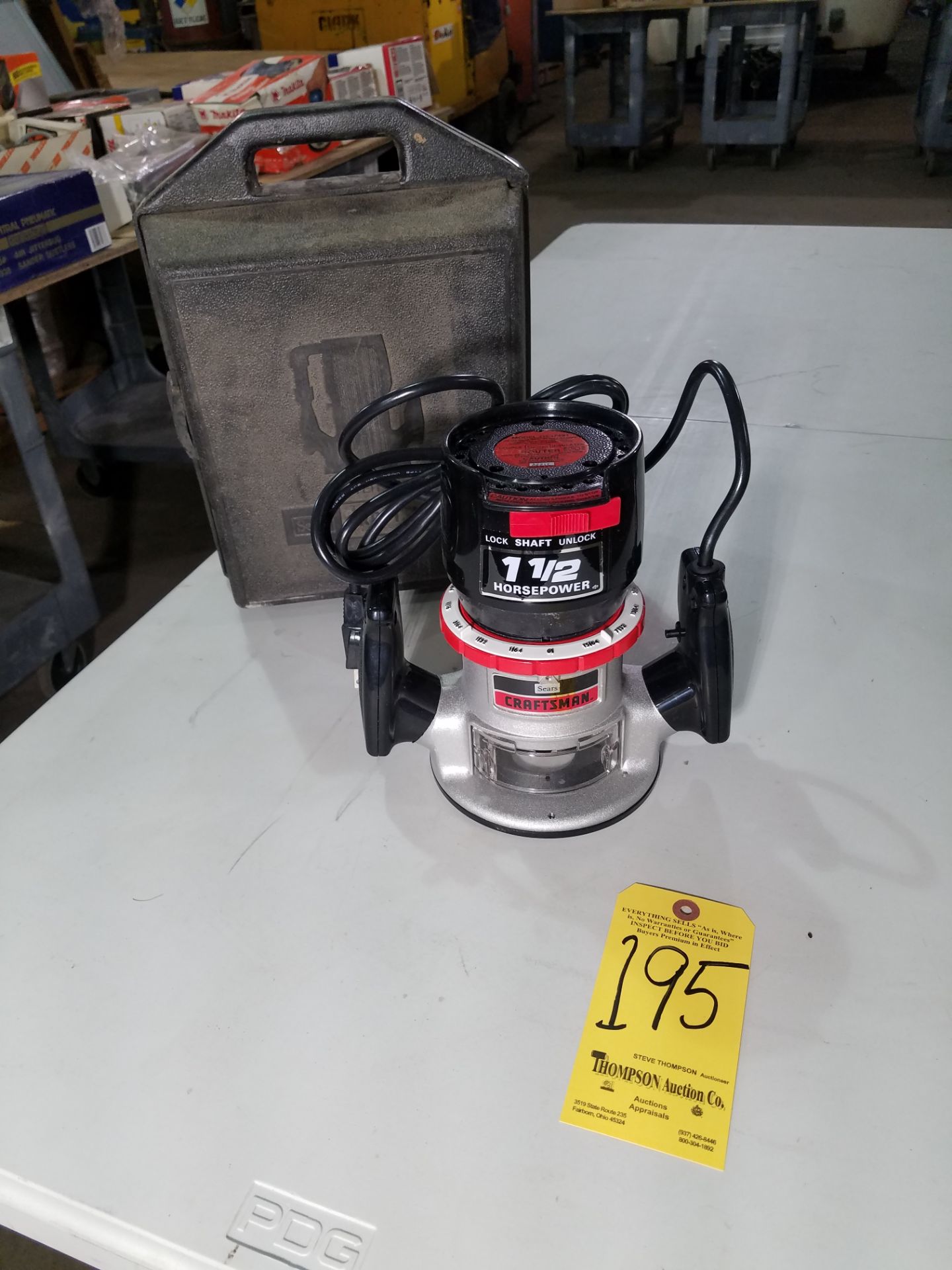 Craftsman 1 1/2 HP Router, New, Model 316-17491